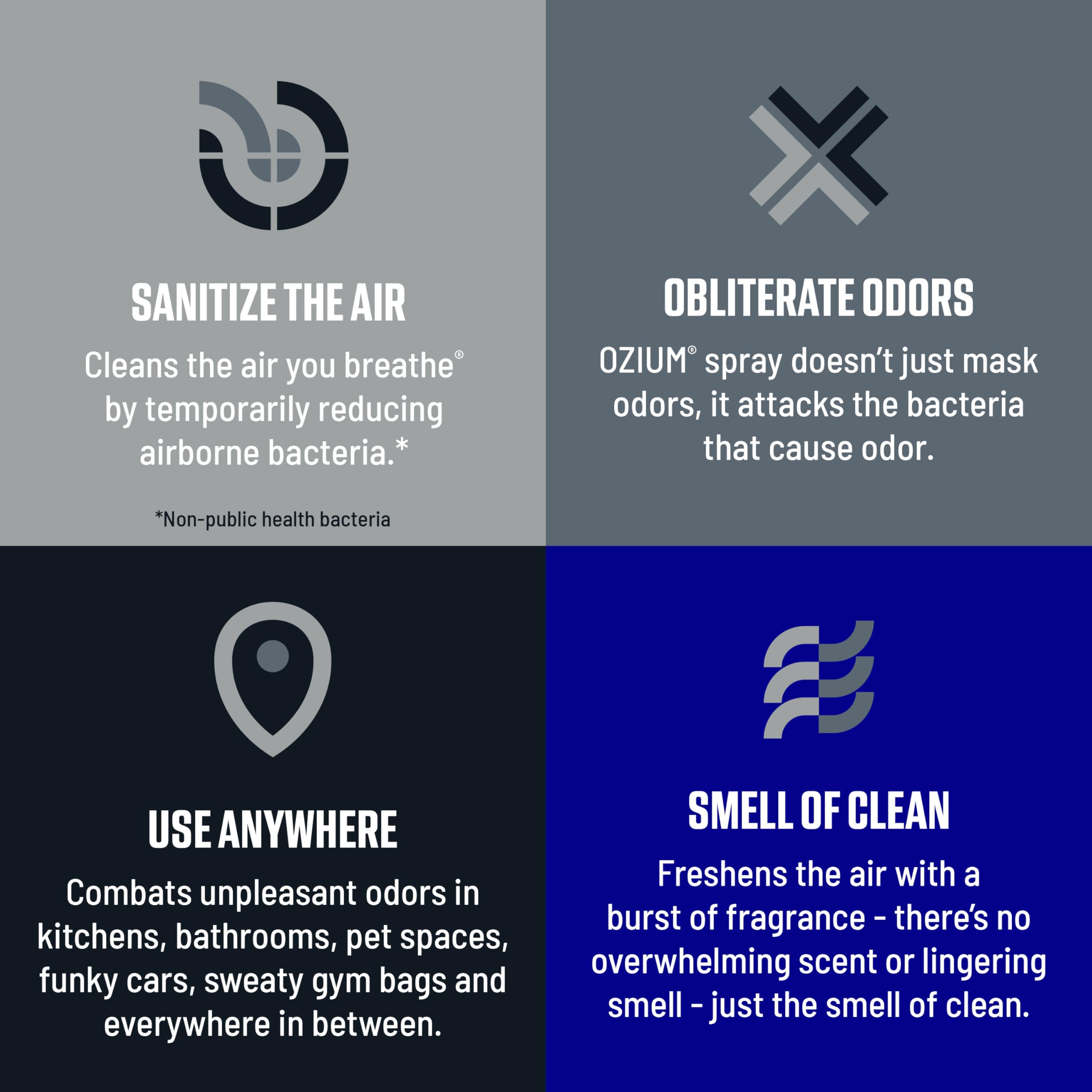 Ozium Air Sanitizer & Odor Eliminator