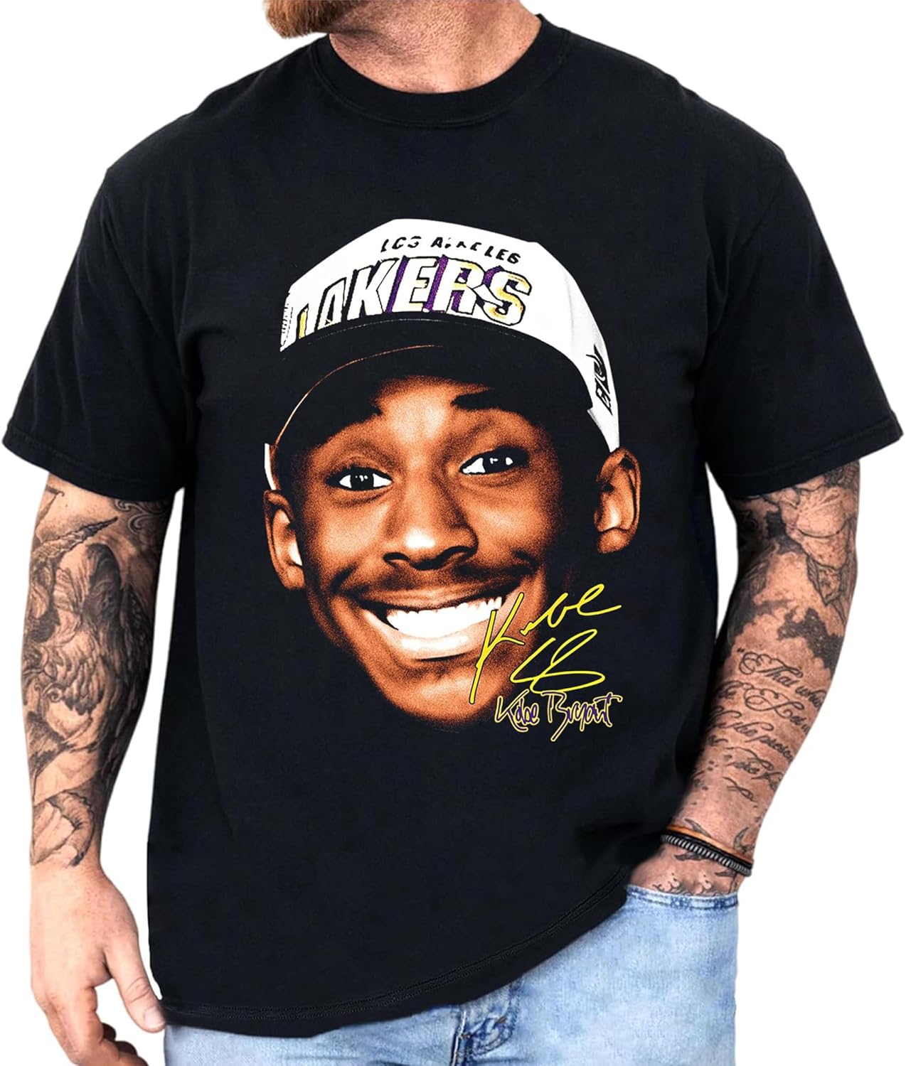 Guzado Rapper Graphic T-Shirt Rap Tee Concert Merch Album Cover Shirt for Men Women