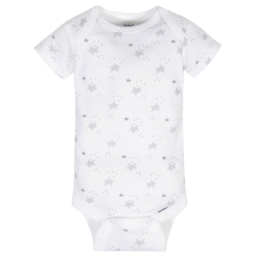 Gerber Baby Boys & Girls 8-Pack Short Sleeve Onesies Bodysuits