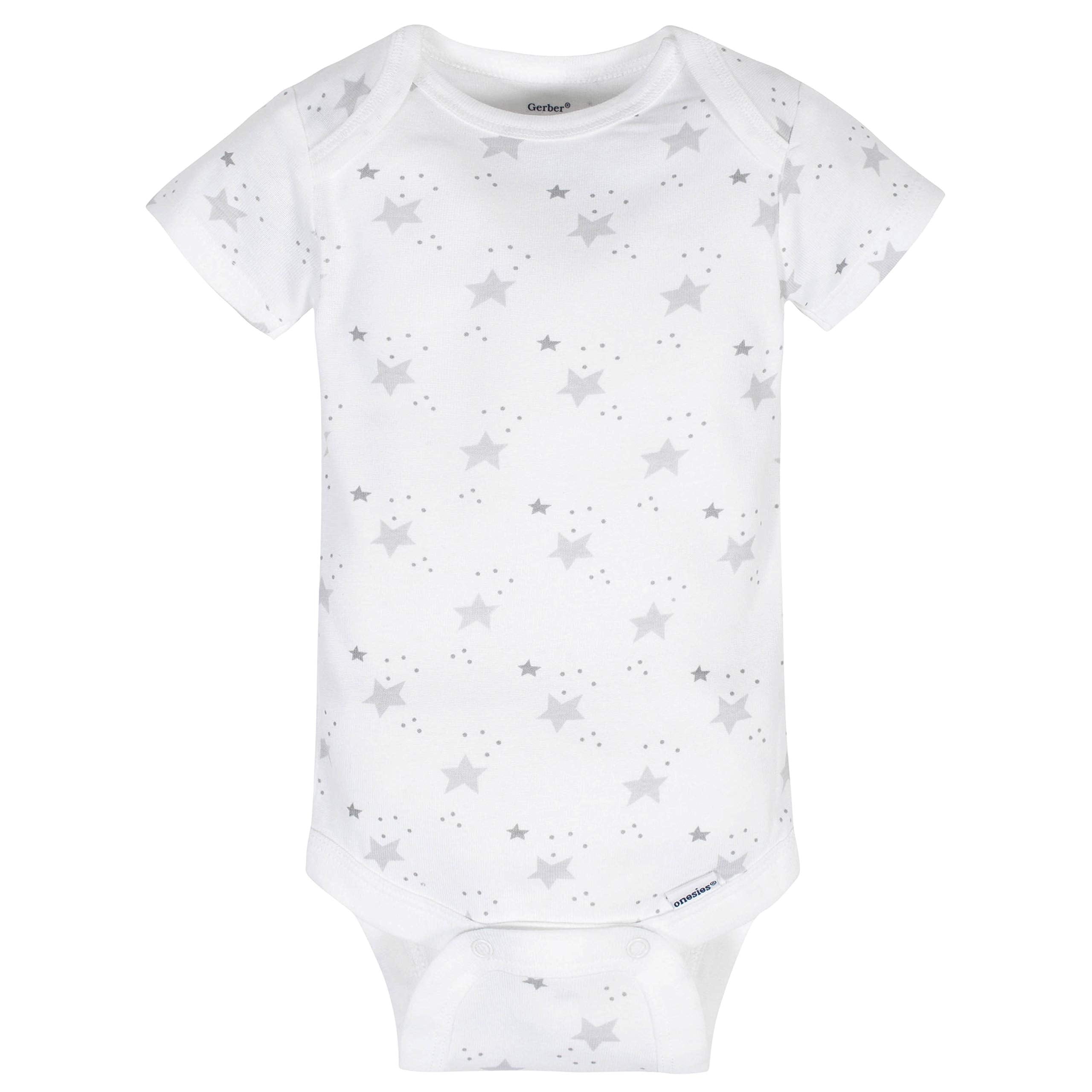 Gerber Baby Boys & Girls 8-Pack Short Sleeve Onesies Bodysuits