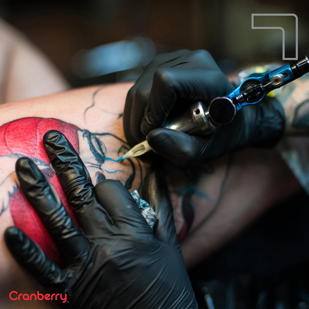 Cranberry Carbon Air Nitrile Gloves