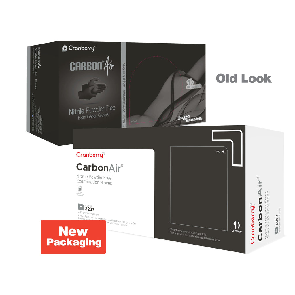 Cranberry Carbon Air Nitrile Gloves