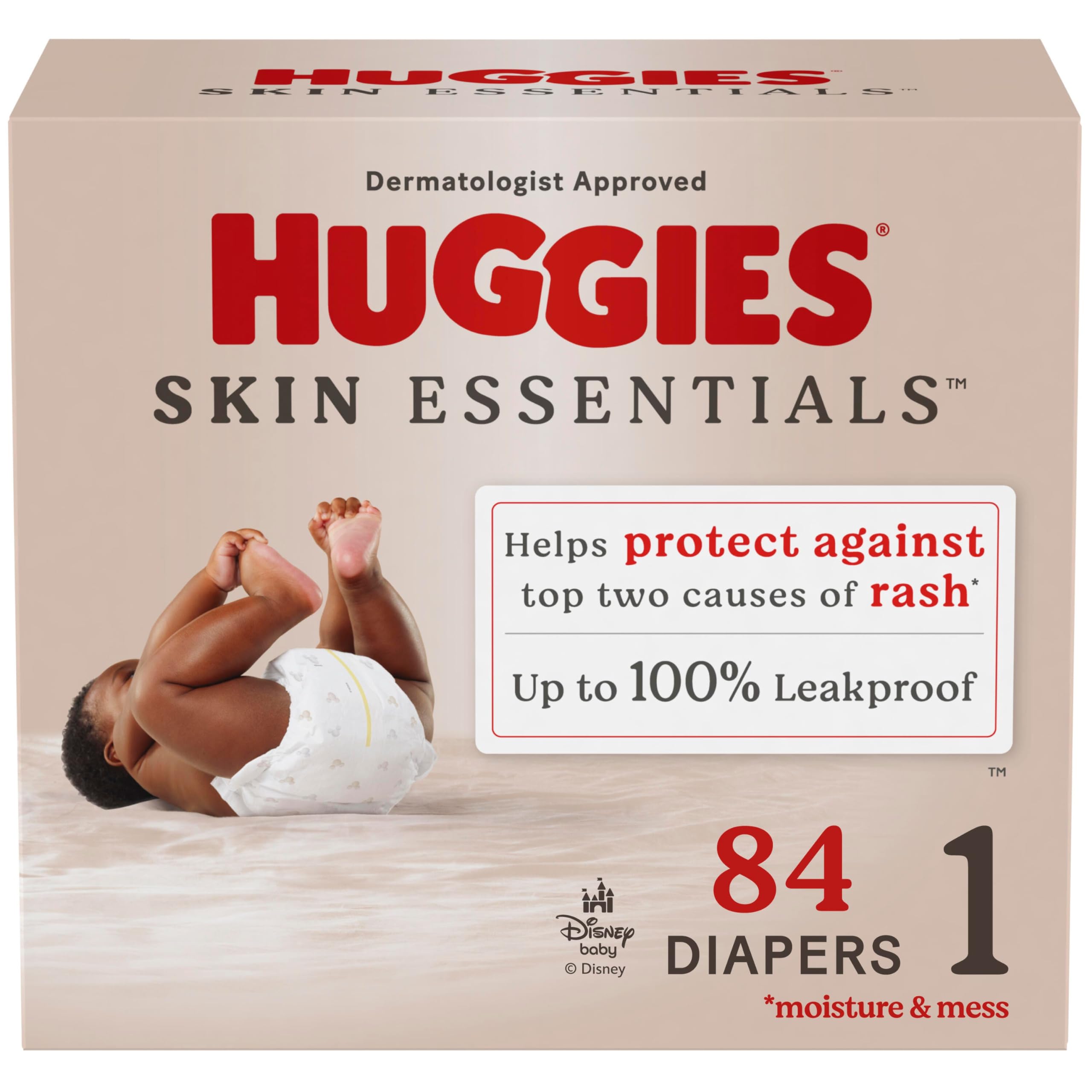 Huggies Skin Essentials Diapers – Size 1