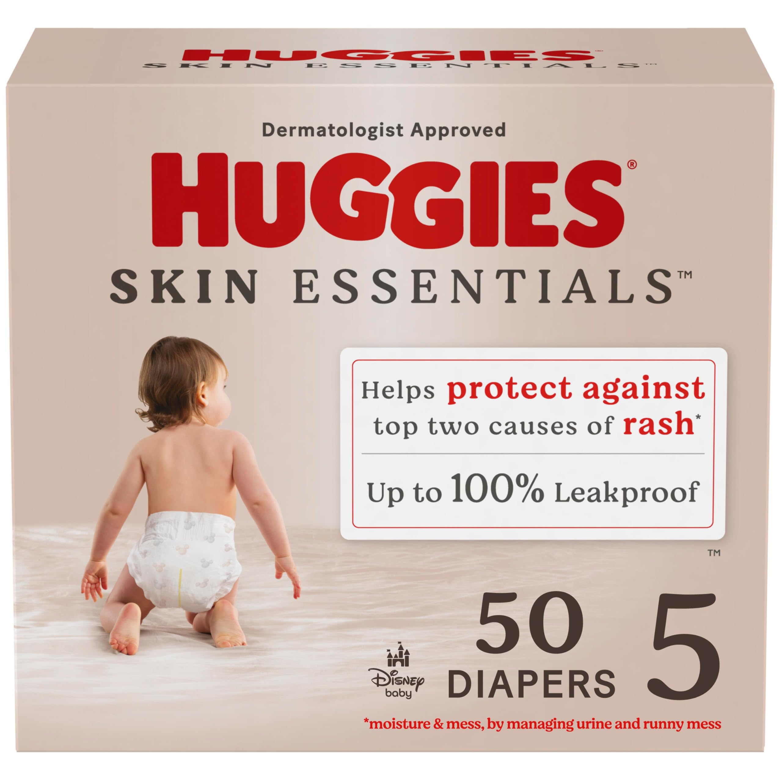 Huggies Skin Essentials Diapers – Size 1