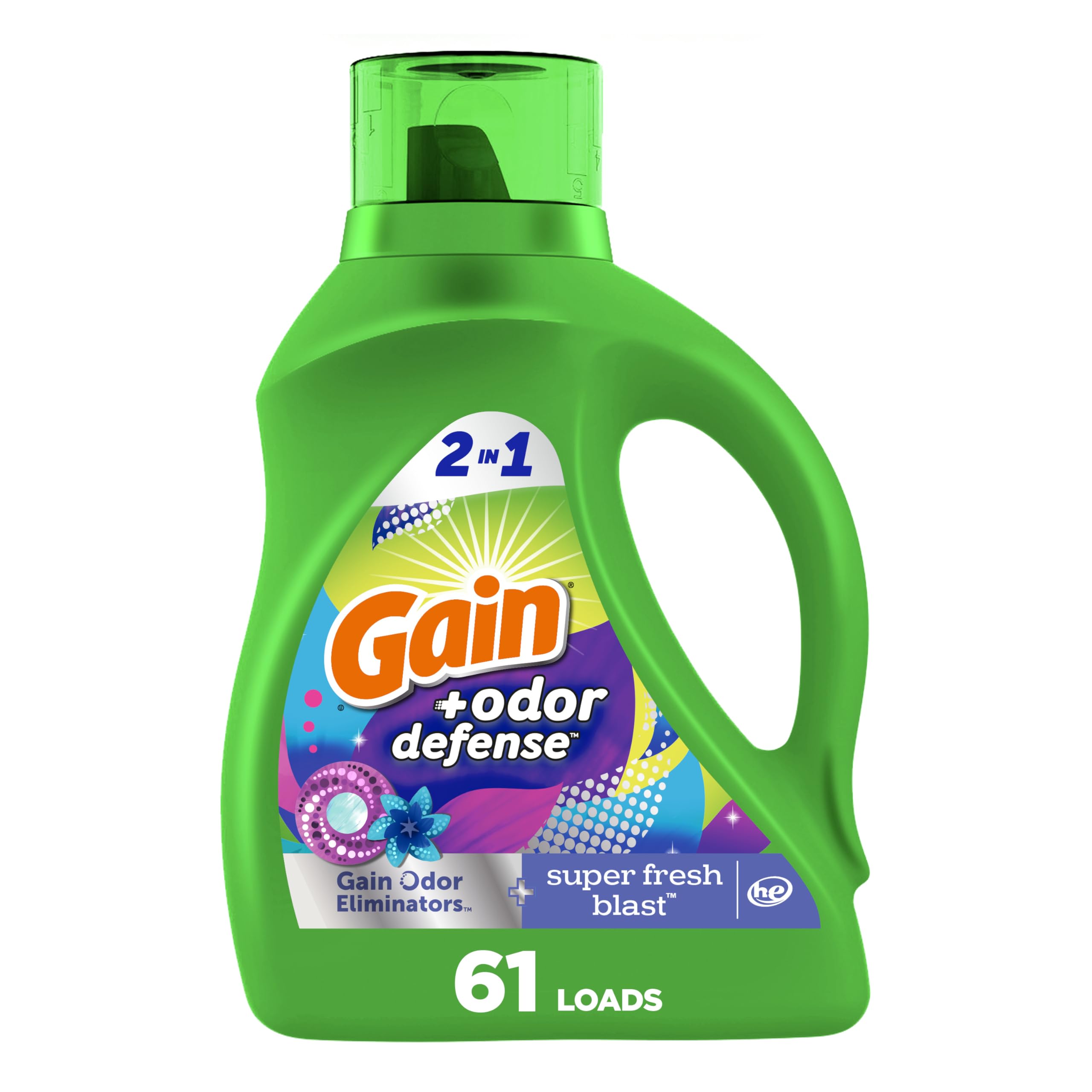Gain Odor Defense Laundry Detergent