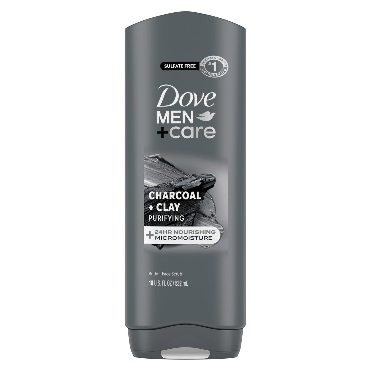 DOVE MEN Moisturizing Body Wash for Men, Eucalyptus + Cedar Oil, 26oz