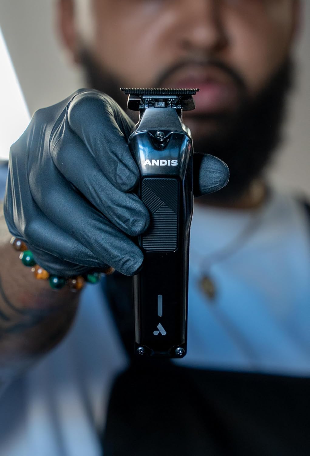 Andis 562310 Phenom Professional Cord/Cordless Beard & Hair Trimmer, Gold