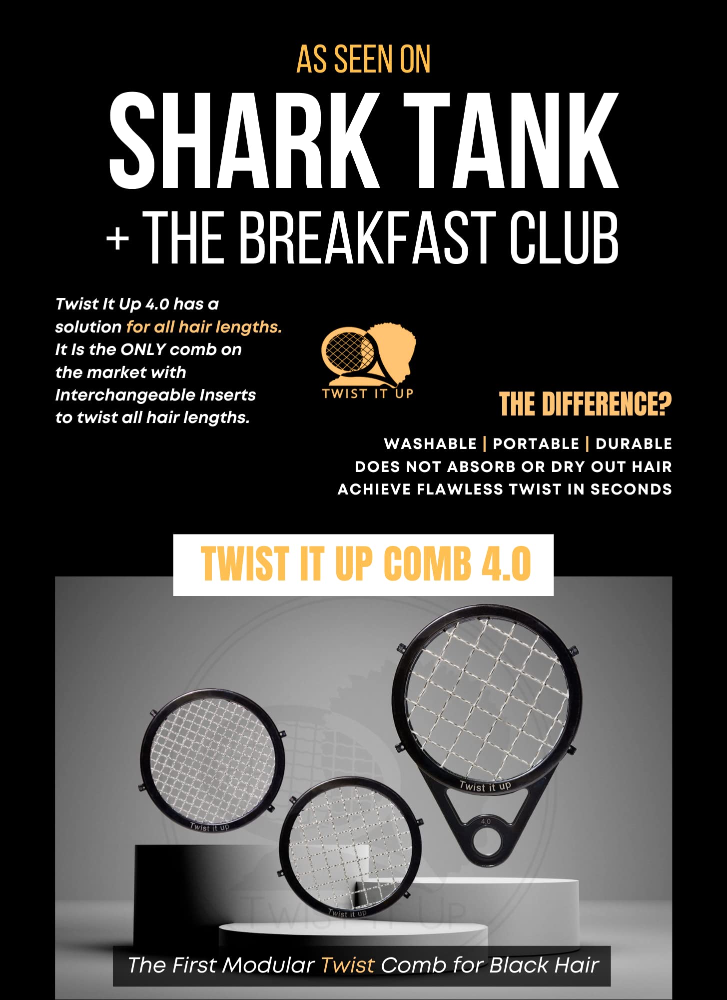 Twist Up Comb 4.0 – Modular Design