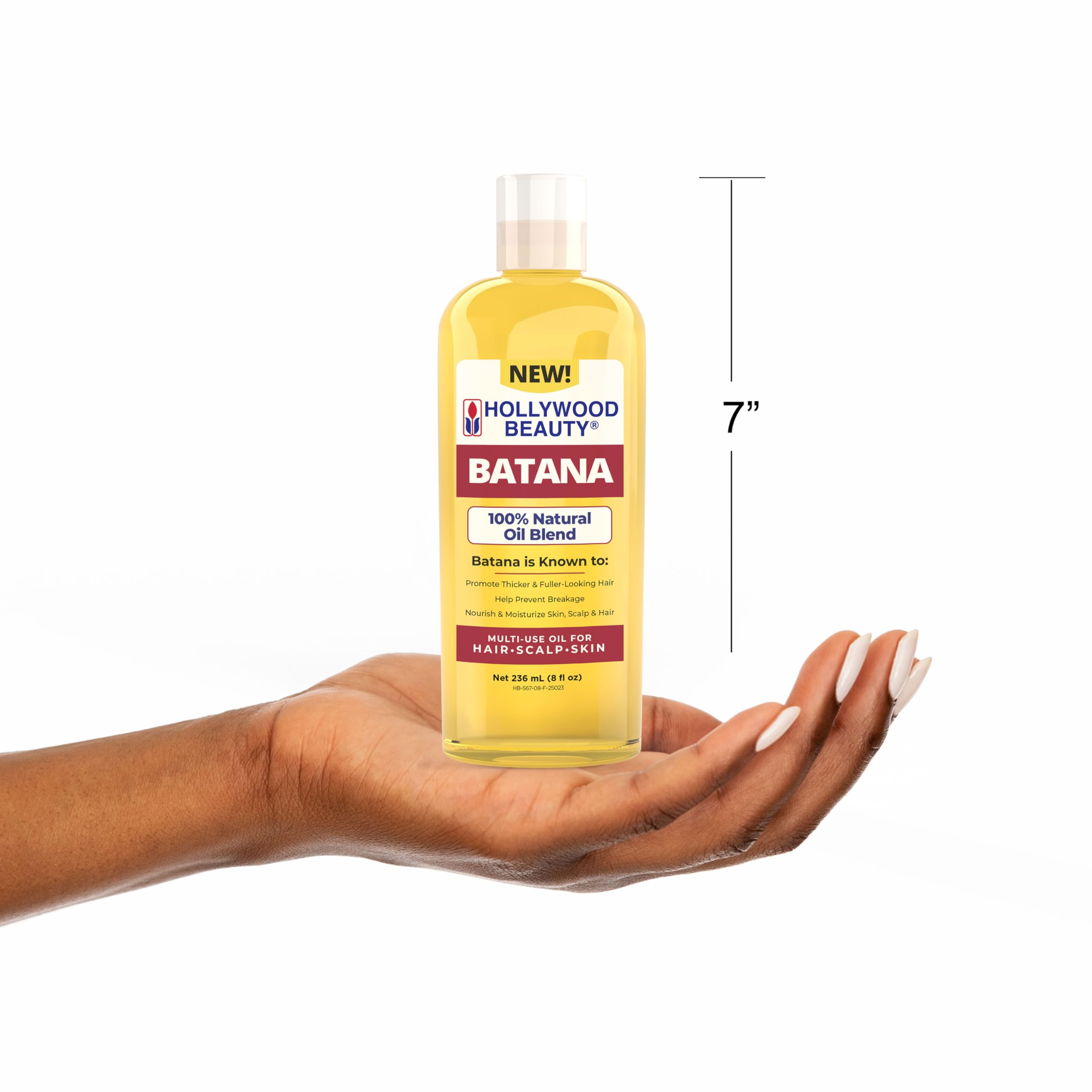 Hollywood Beauty Batana Oil, 2oz