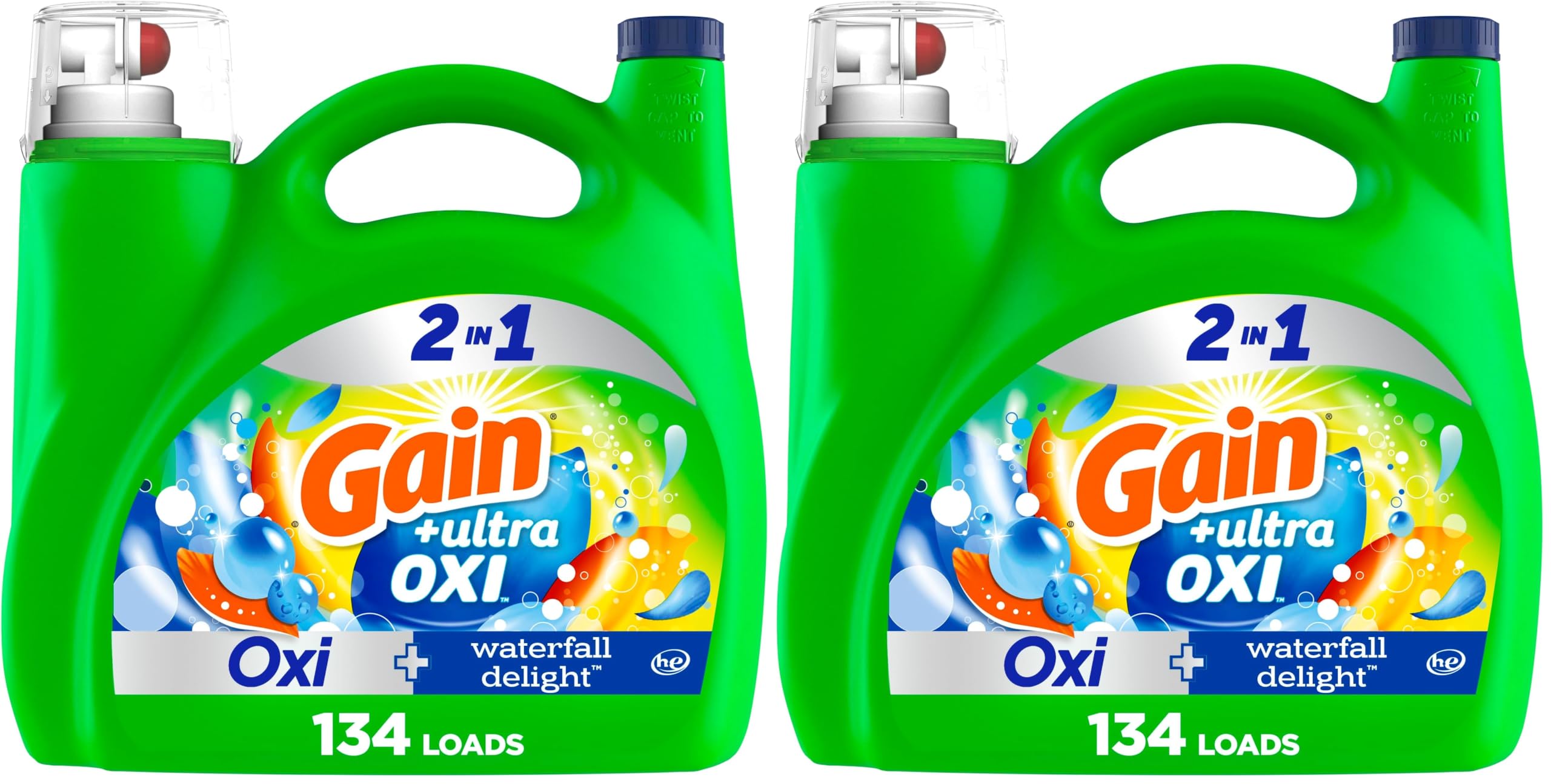 Gain Ultra Oxi Laundry Detergent – 194oz