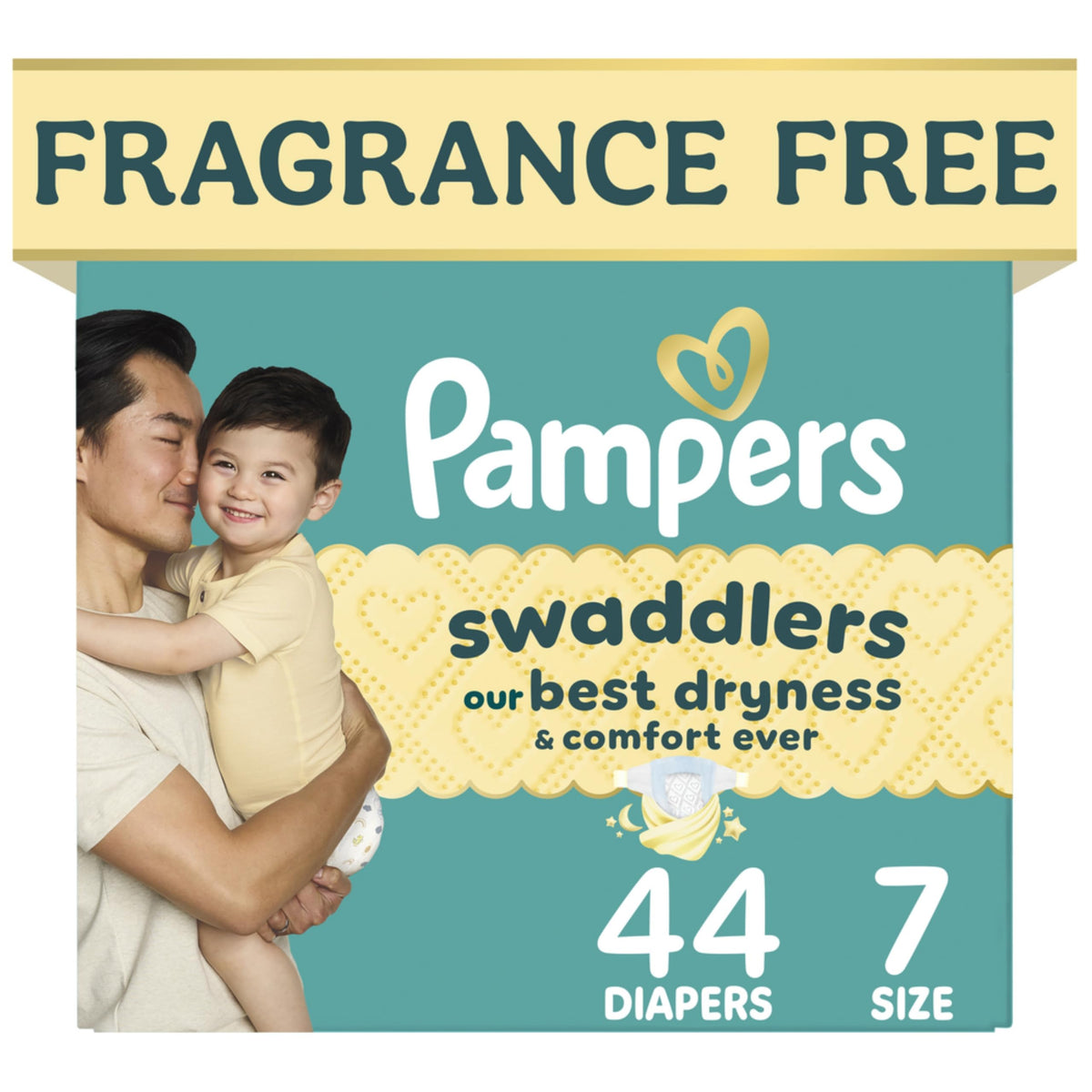 Swaddlers Diapers, Size 5 (20-37 lbs), 132 Count, Fragrance Free, Hypoallergenic, Absorbent, Pediatrician Recommended, Skin Safe