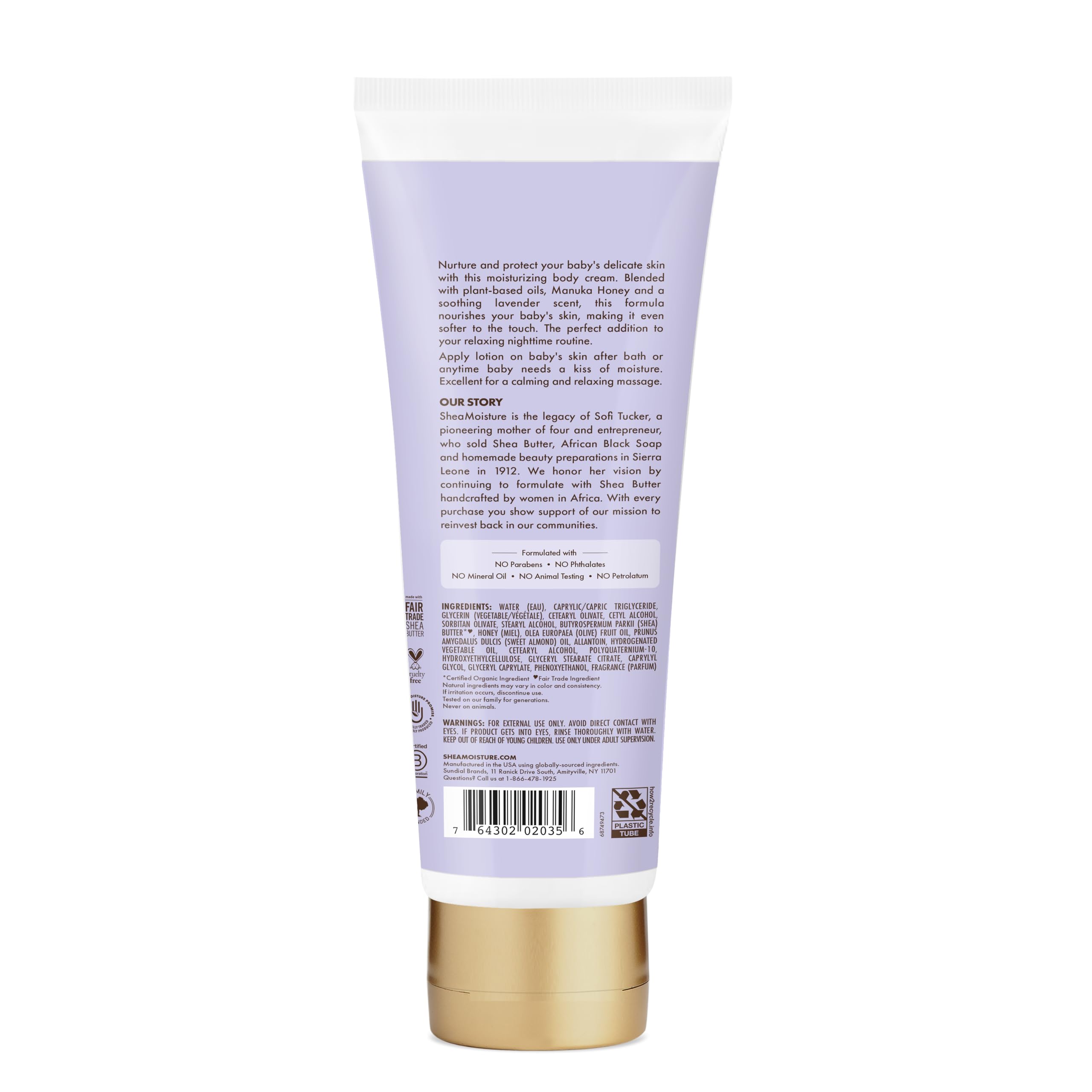 SheaMoisture Baby Moisturizer