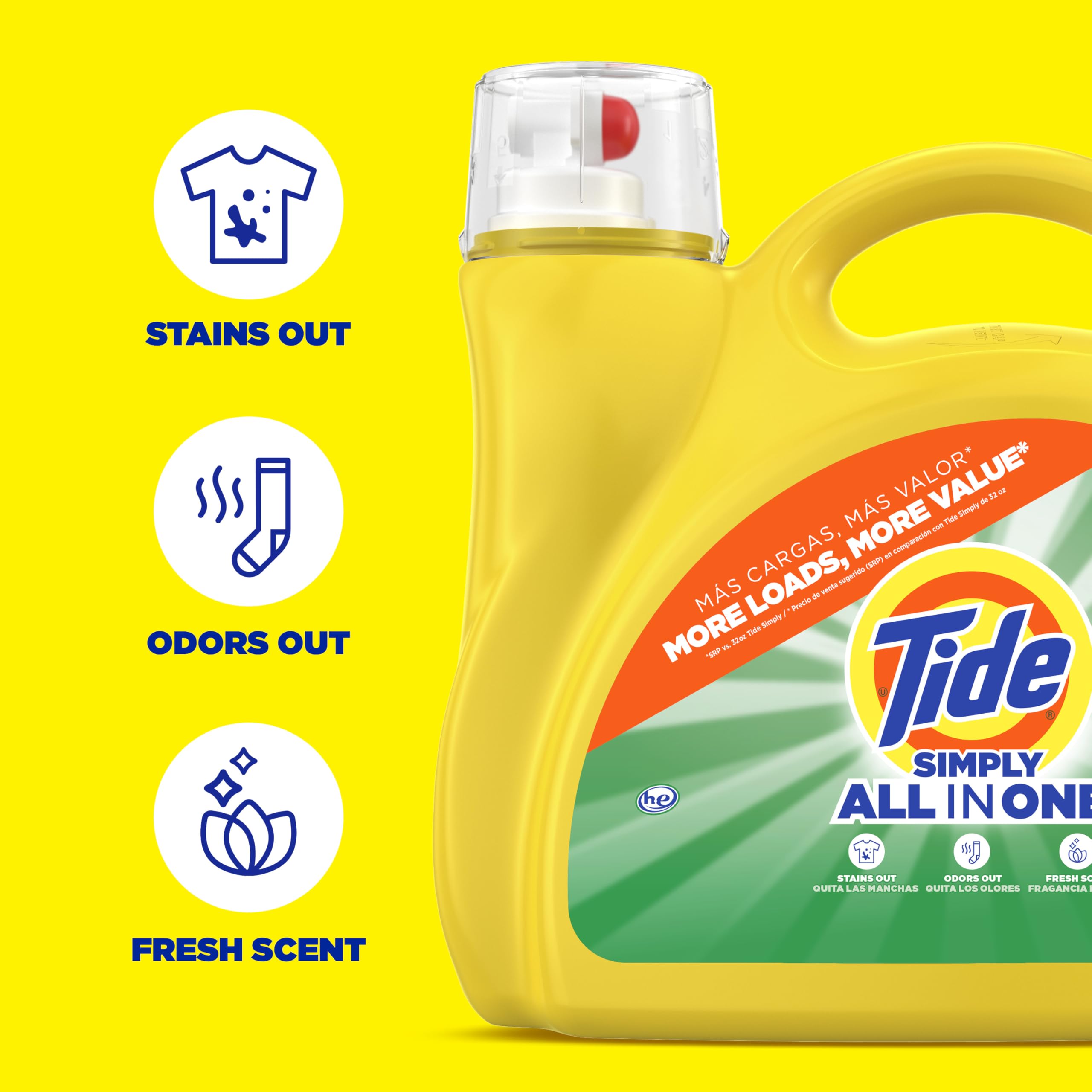 Tide Simply All-In-One Laundry Detergent