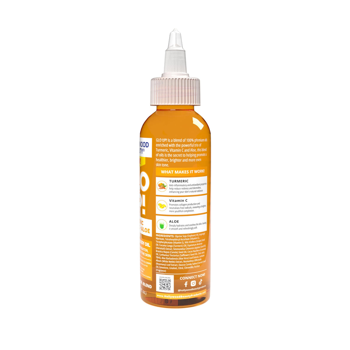 Hollywood Beauty Gro Up! Daily Hair & Scalp Oil with Rosemary, Mint, and Biotin, 4 fl oz