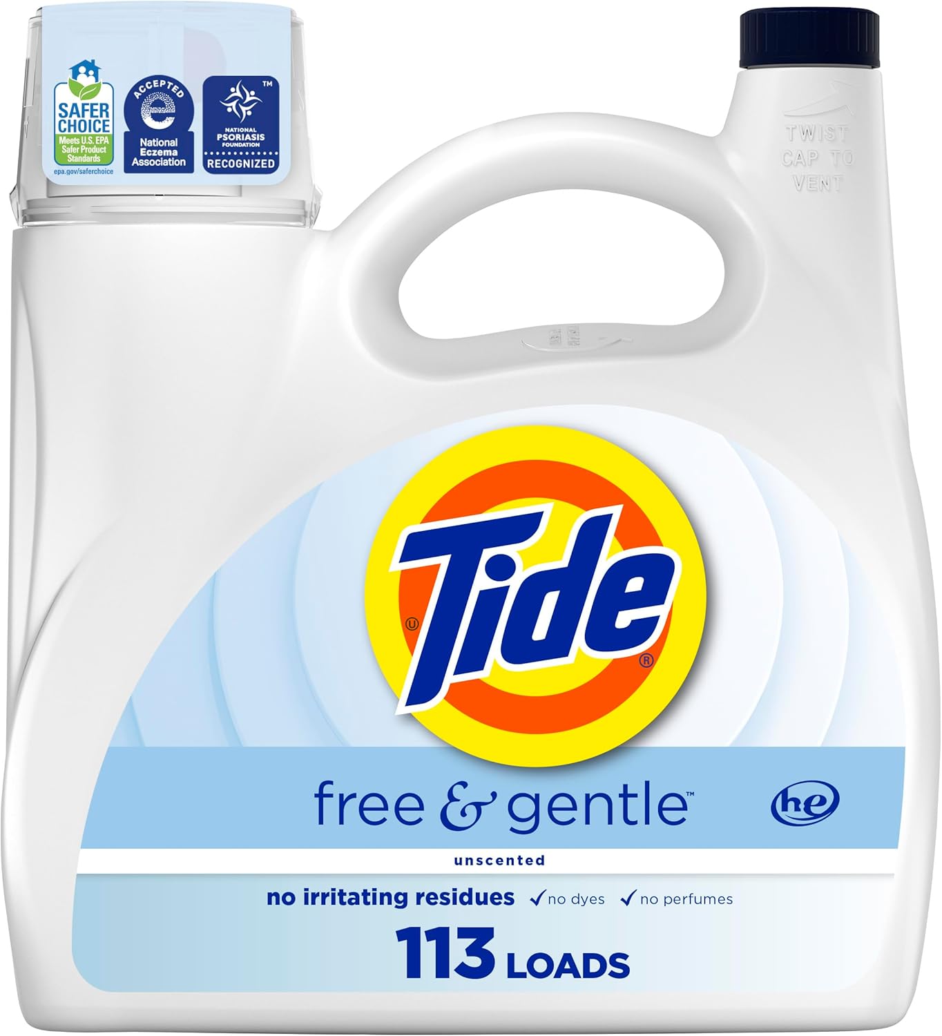 Tide Free & Gentle Laundry Detergent
