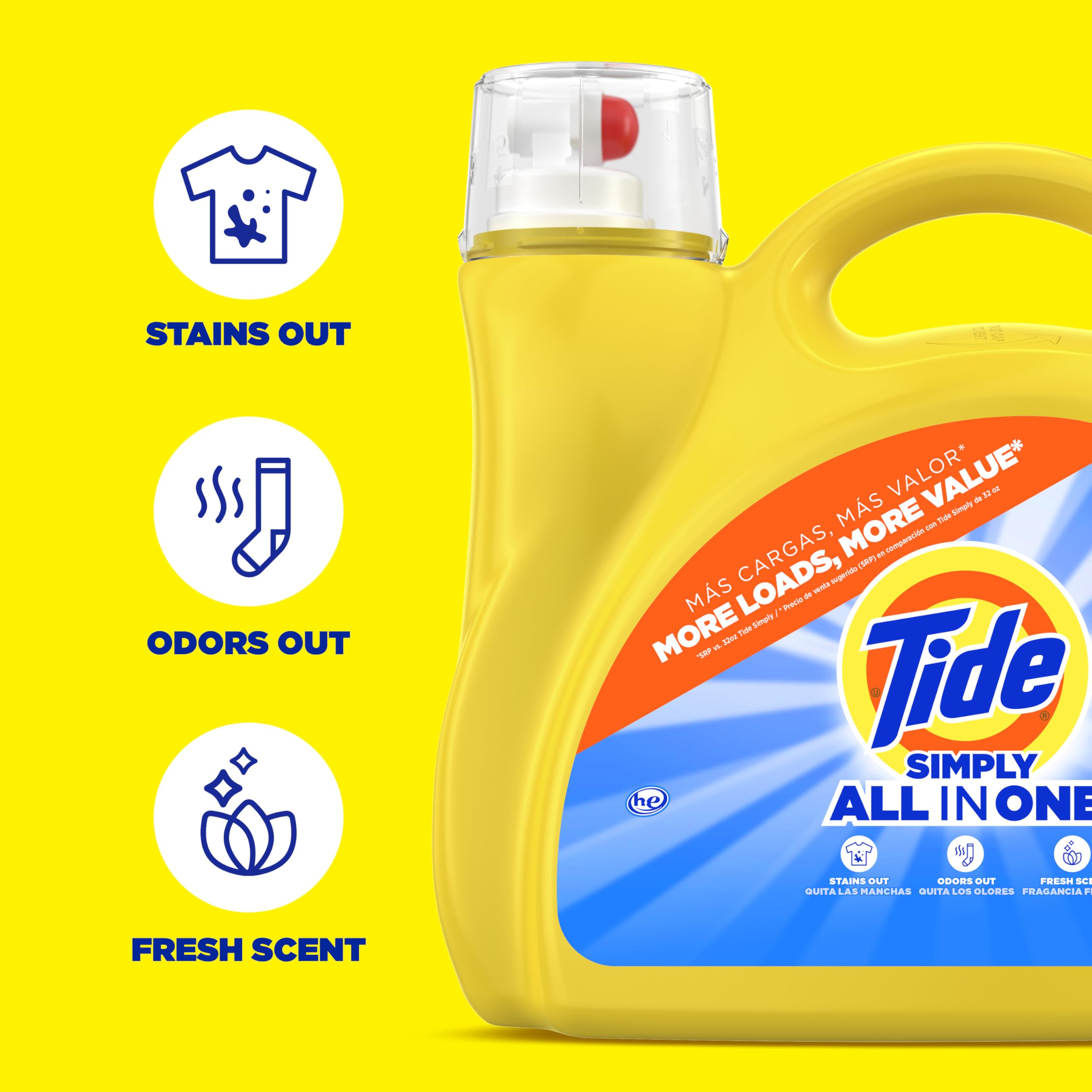 Tide Simply All-In-One Laundry Detergent