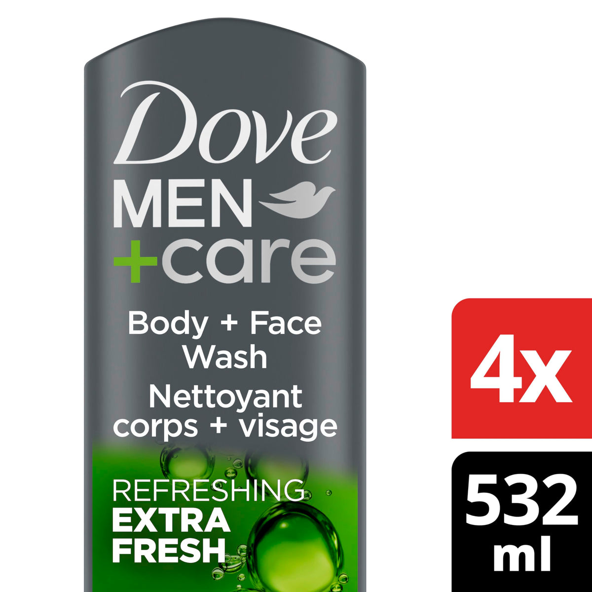 DOVE MEN Moisturizing Body Wash for Men, Eucalyptus + Cedar Oil, 26oz