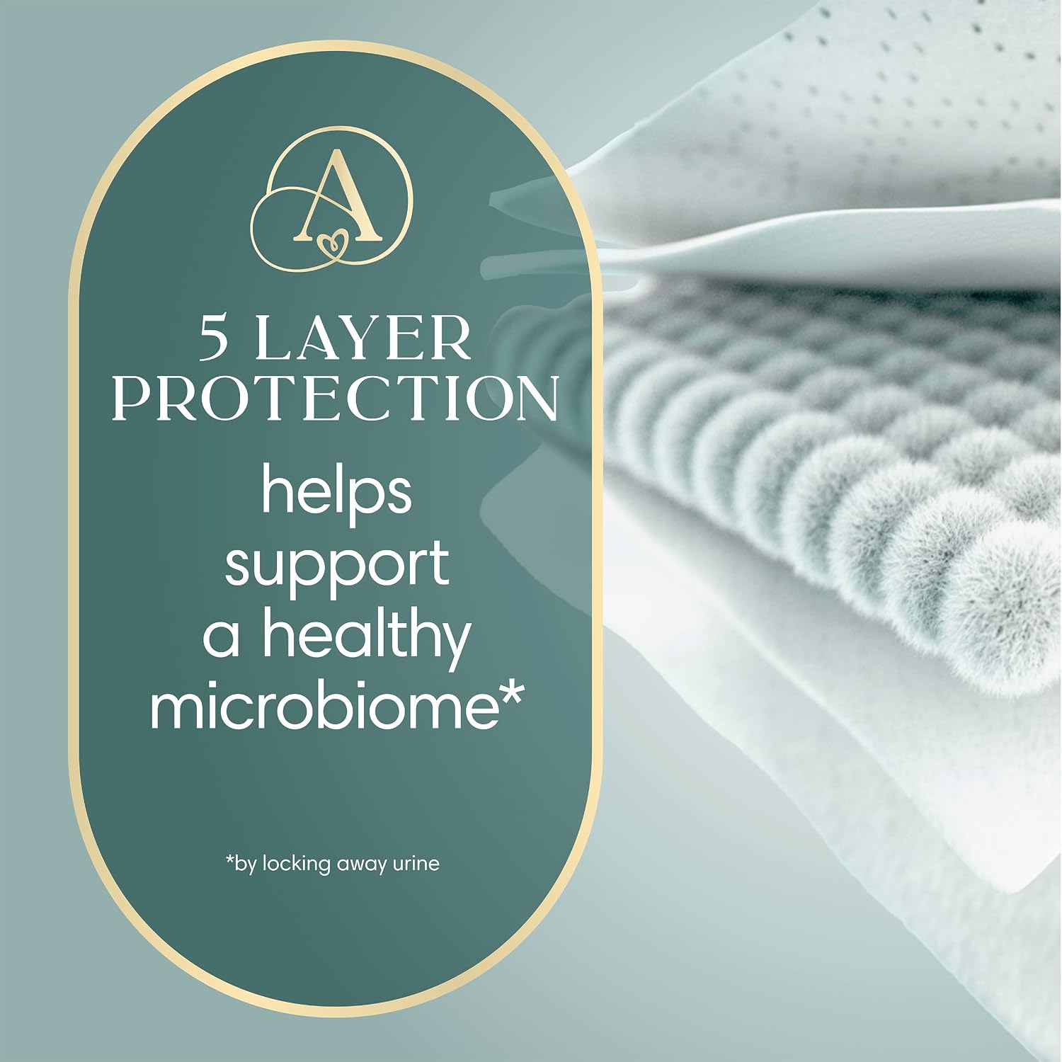 Pampers Amore, Size 4 (15-34 lbs), 150 Count, Our Best Diaper – Hypoallergenic & Fragrance Free, Up to 100% Leakproof, Soft as Cashmere