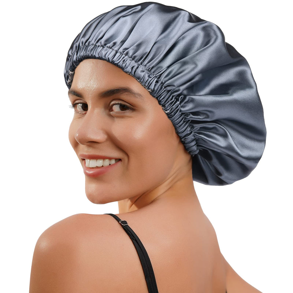 Yanibest Satin Sleep Bonnet – Adjustable Double Layer