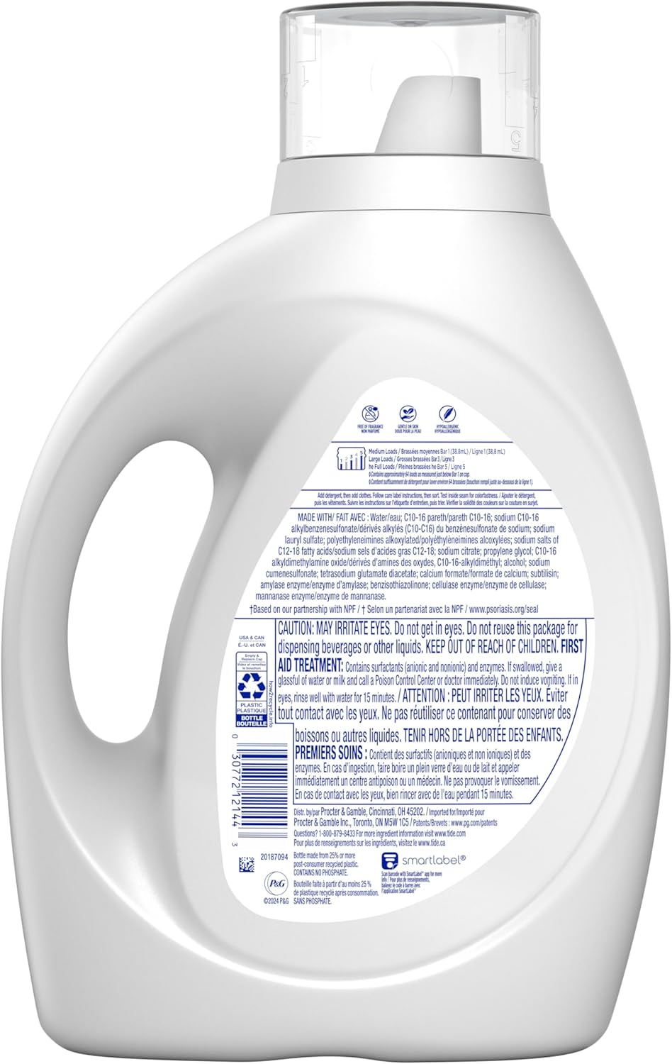 Tide Free & Gentle Laundry Detergent