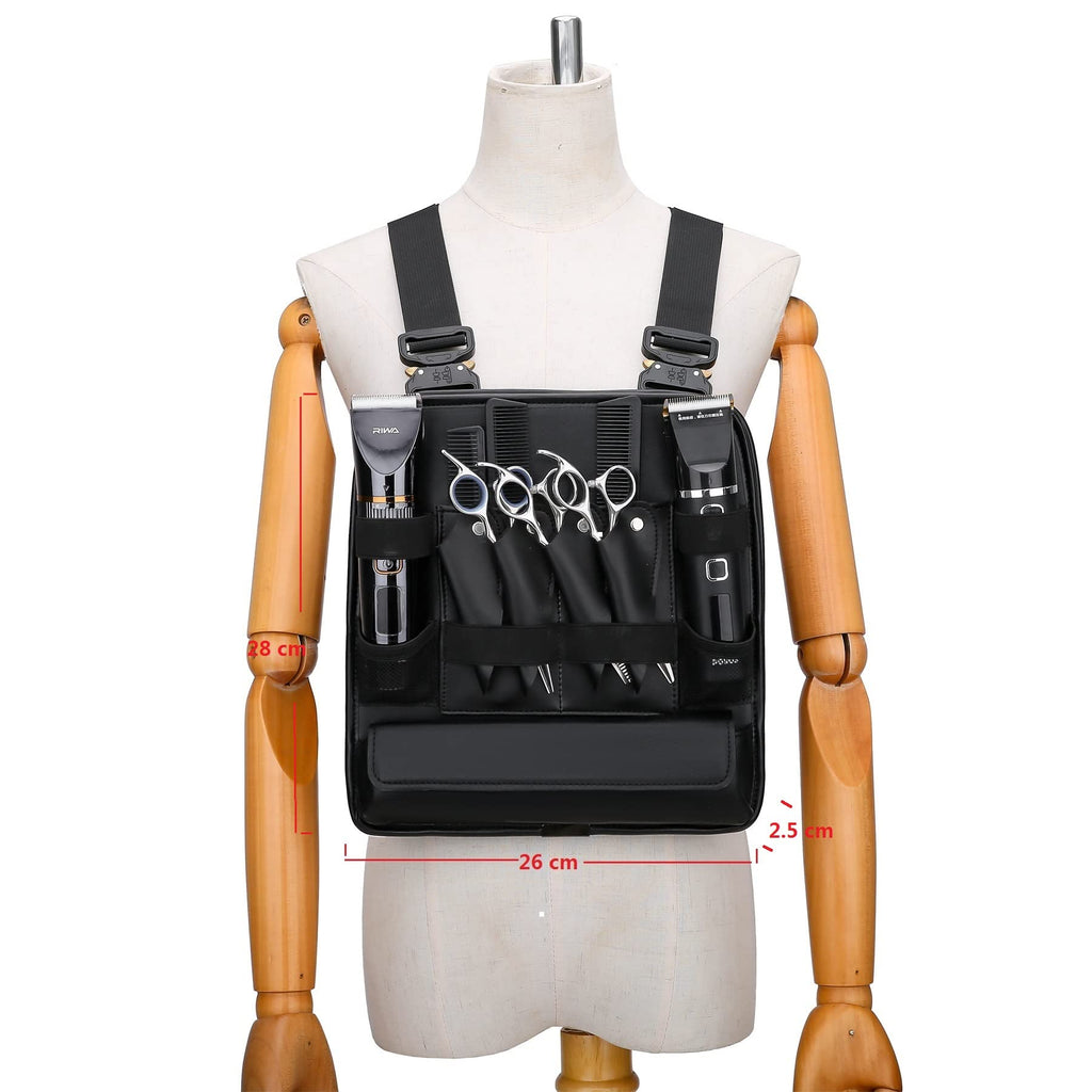 Leather Chest Rig Bag for Barbers