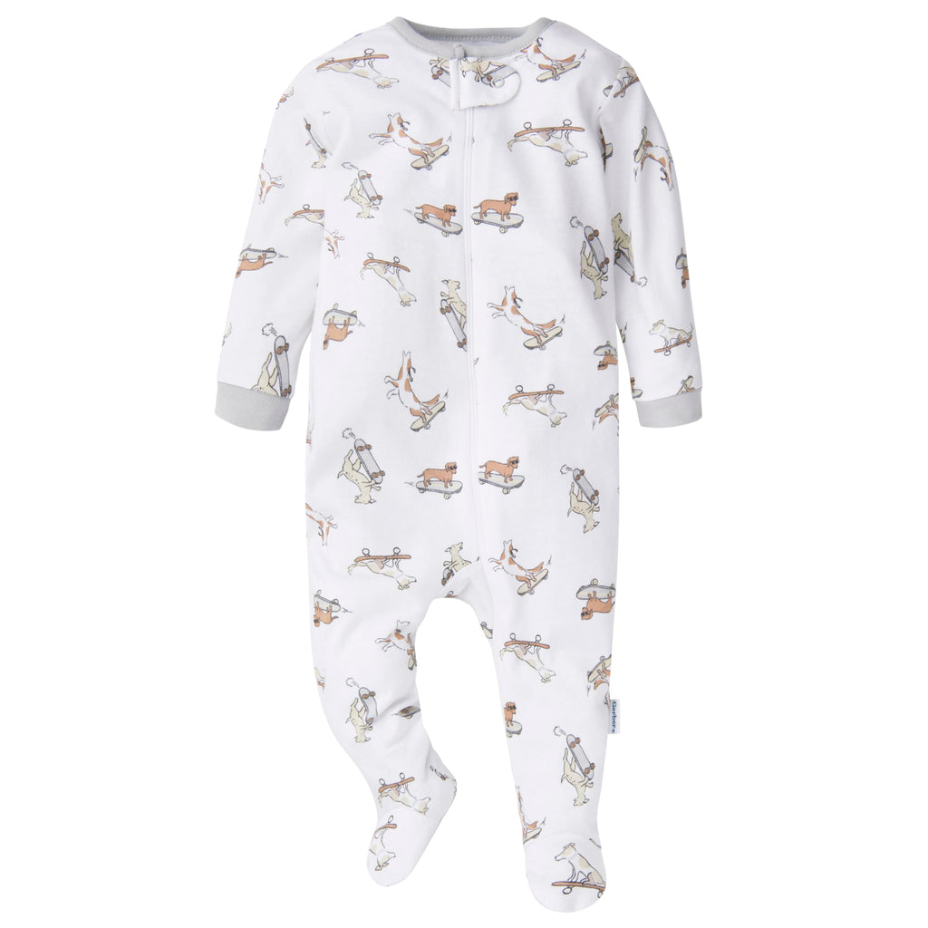 Gerber Baby Boys 4-Pack Sleep 'N Play Footie