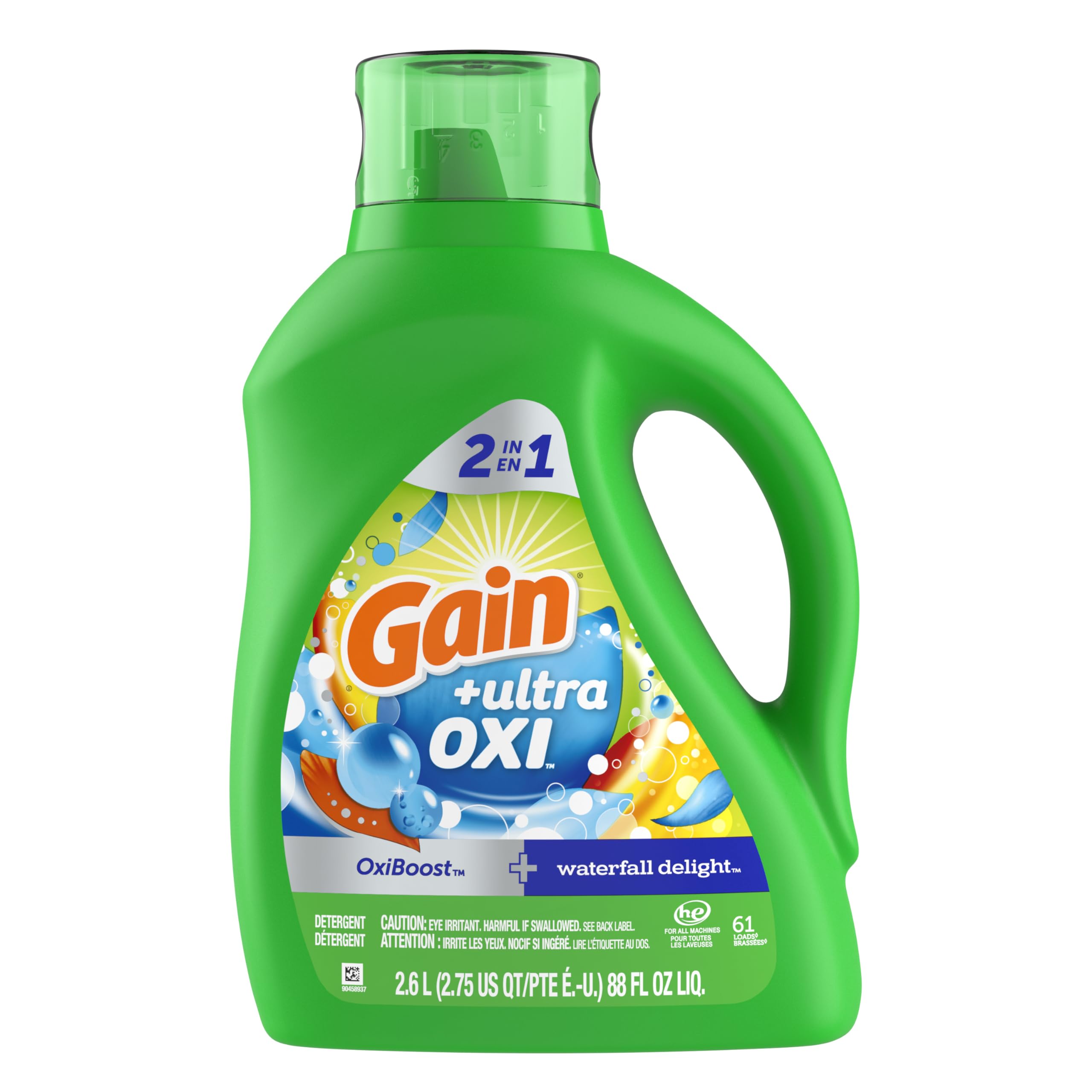 Gain Ultra Oxi Laundry Detergent – 194oz