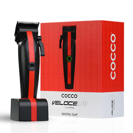 Cocco Veloce Lite Hair Clipper, Digital Gap™ Precision Fade F1 Blade