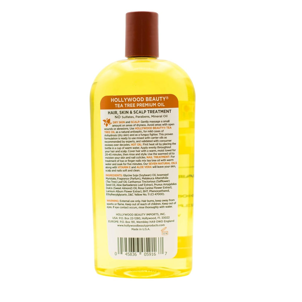 Hollywood Beauty Tea Tree Oil - 8 oz