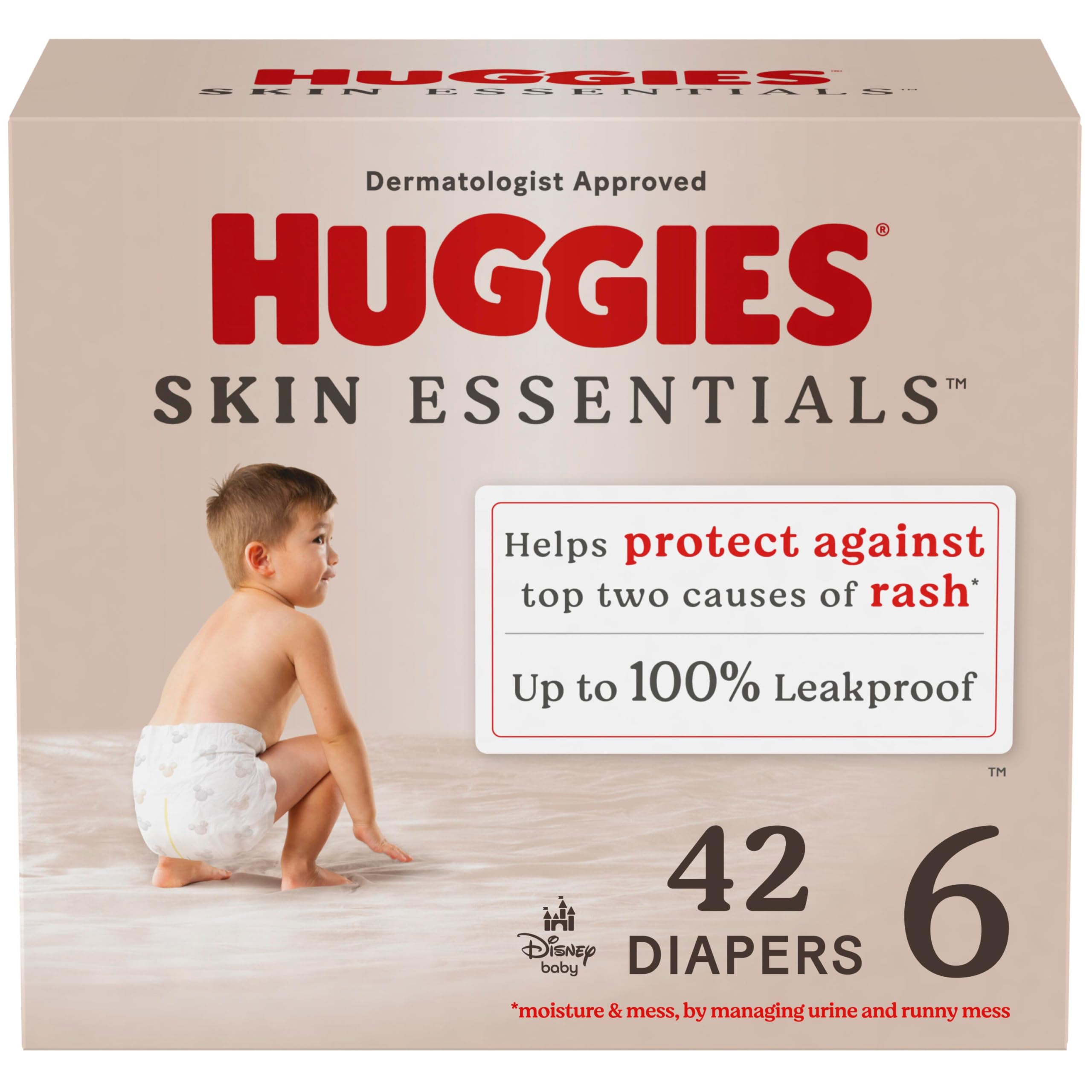 Huggies Skin Essentials Diapers – Size 1