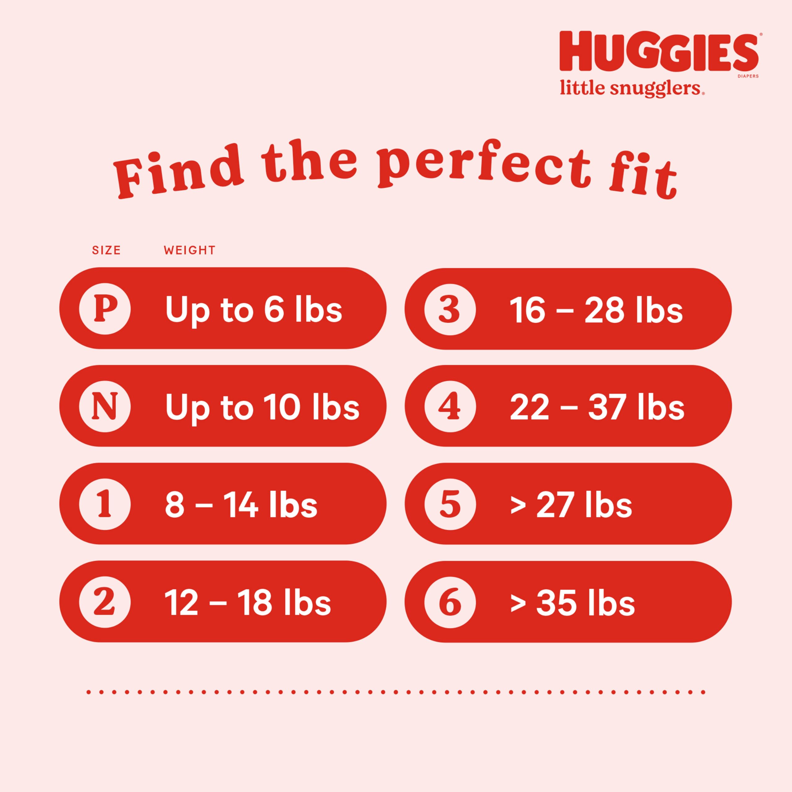 Huggies Little Snugglers Diapers – Size 1
