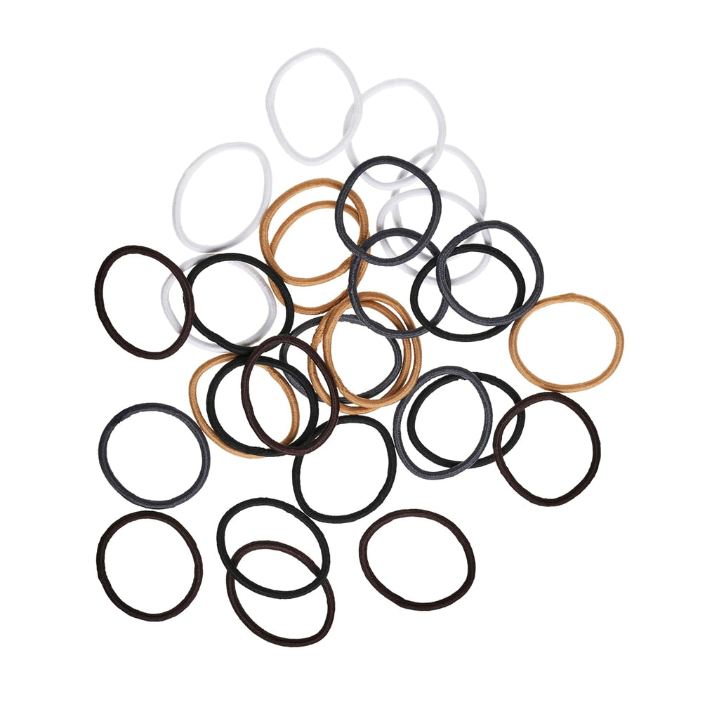 Goody Ouchless Hair Elastics - Brown, 30 Count