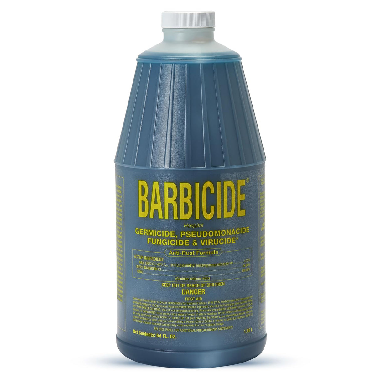 BARBICIDE Disinfectant Concentrate – Pint (16 Fl Oz) | EPA-Registered, Hospital-Grade Germicide for Salons & Barbershops | Anti-Rust Solution for Shears, Combs & Professional Tools