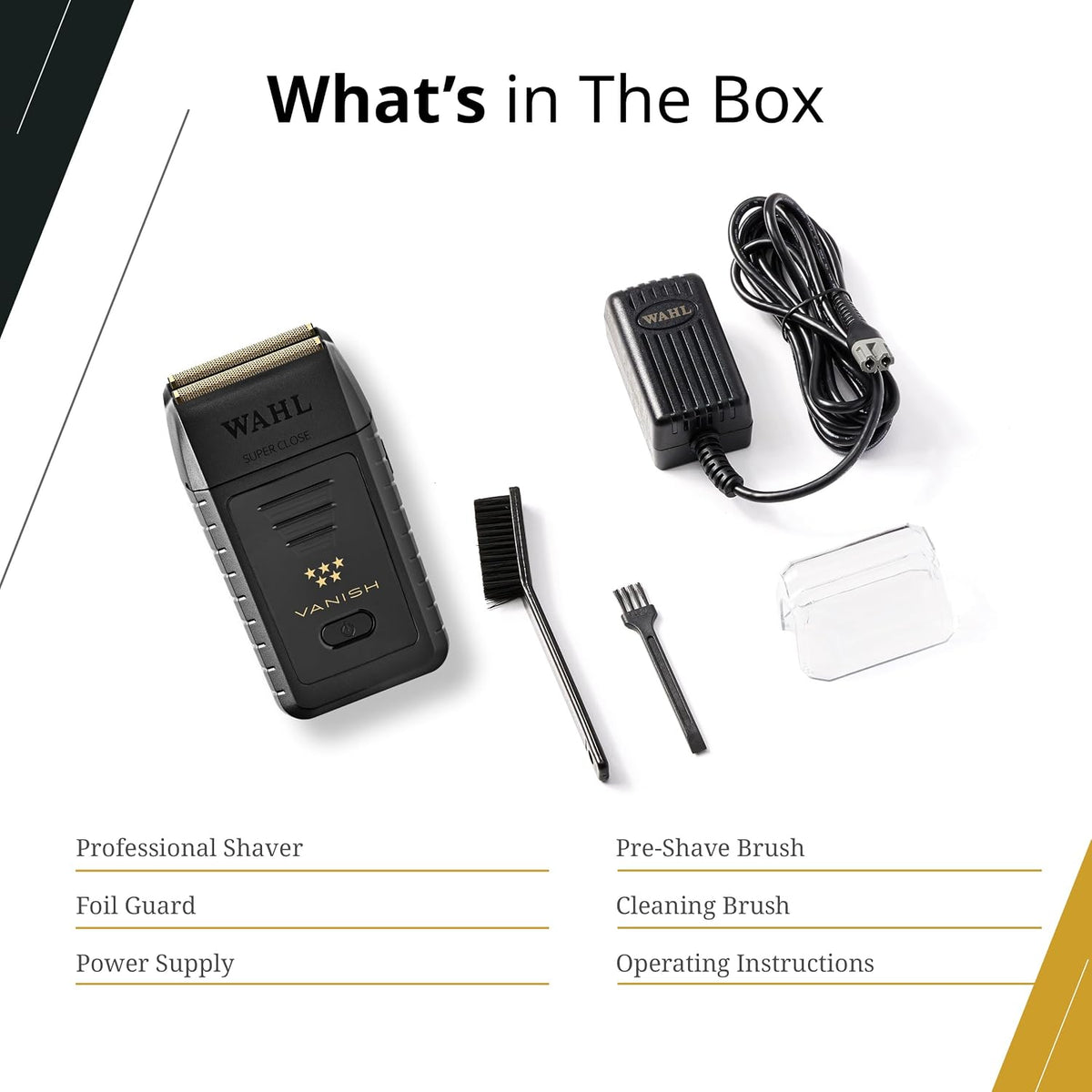 Wahl 5-Star Vanish 08173-700 Cordless Foil Shaver