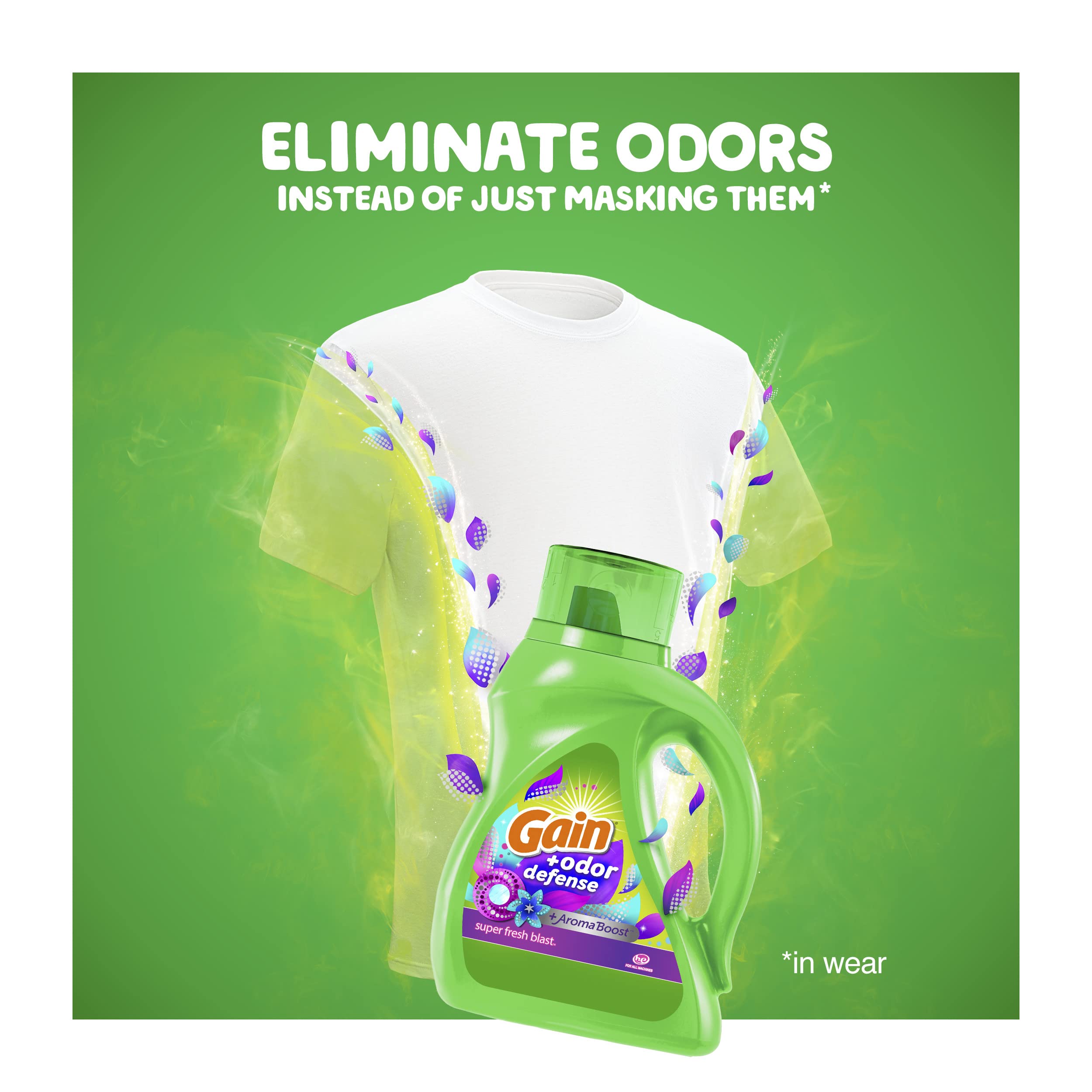 Gain Odor Defense Laundry Detergent