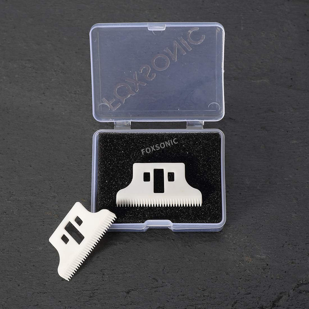 Professional 2-Hole Clipper Blades, Ceramic Replacement Blades for Wahl Senior Cordless Clipper