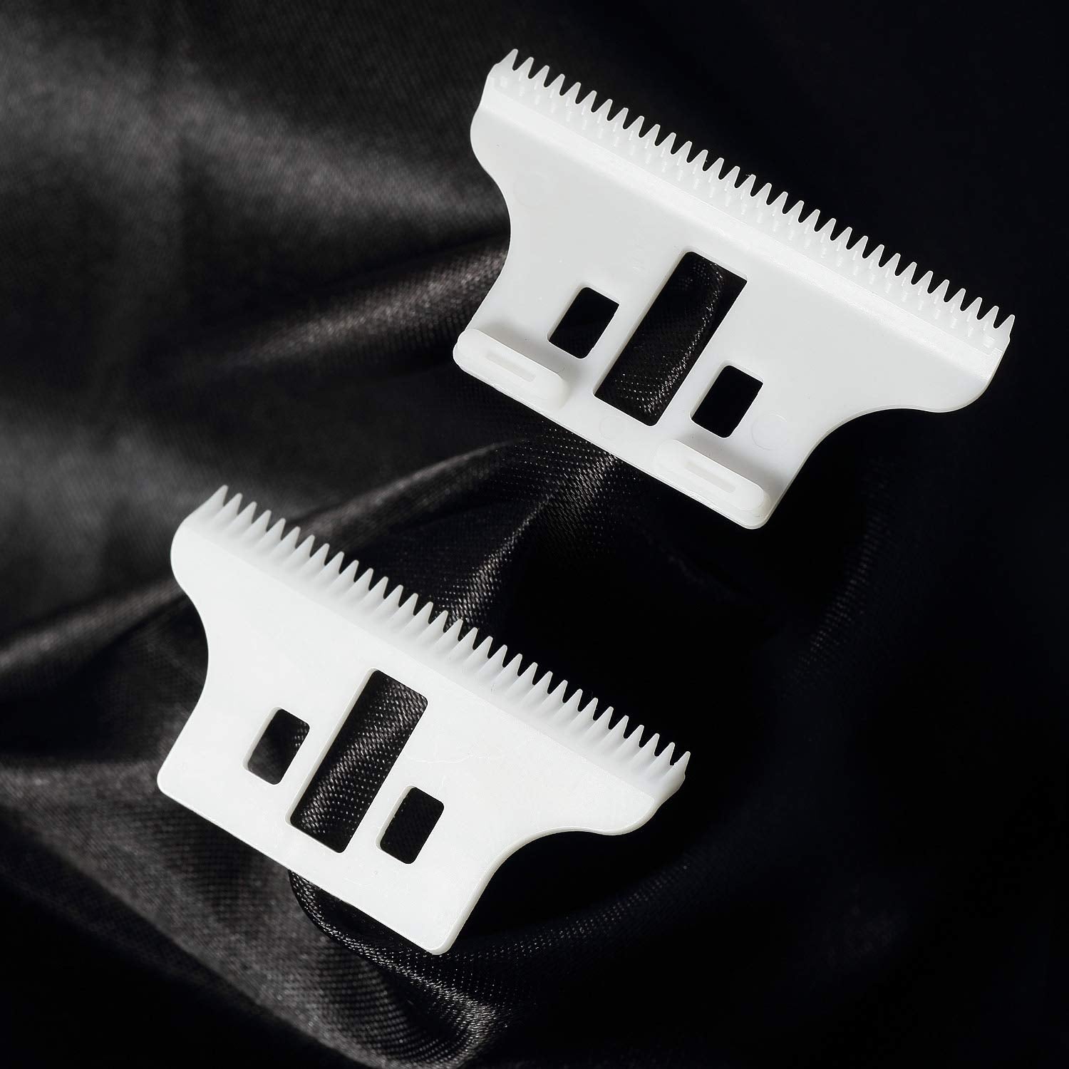 Professional 2-Hole Clipper Blades, Ceramic Replacement Blades for Wahl Senior Cordless Clipper