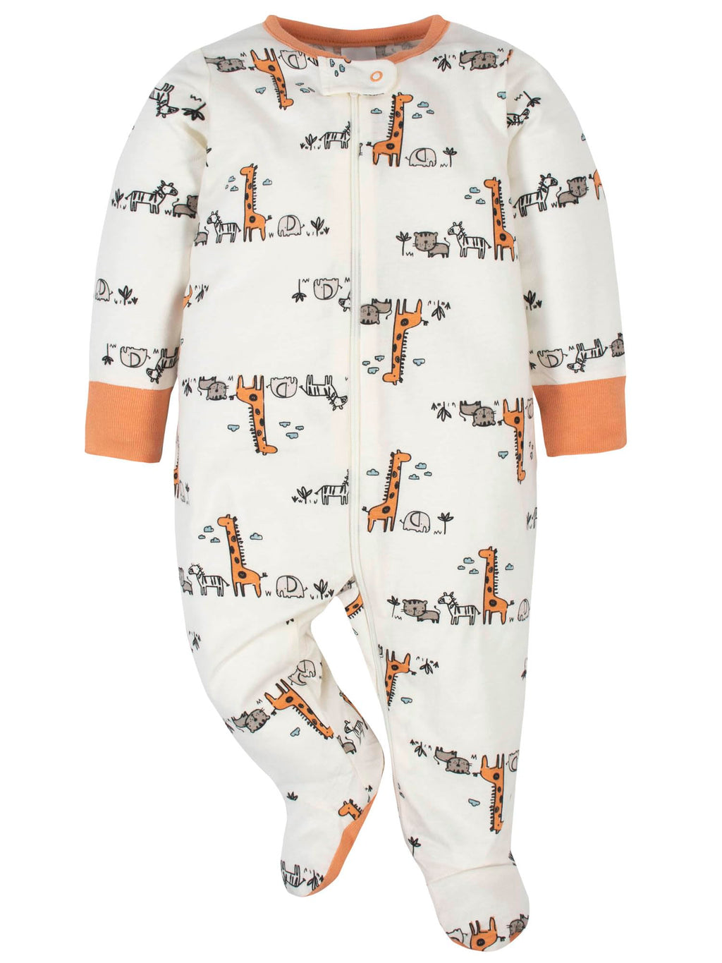 Gerber Baby Boys 4-Pack Sleep 'N Play Footie
