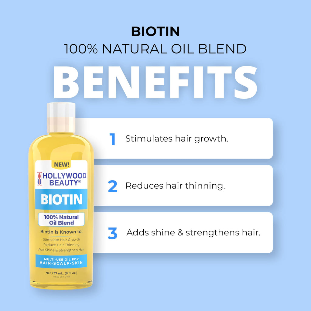 Hollywood Beauty Biotin Oil 2oz