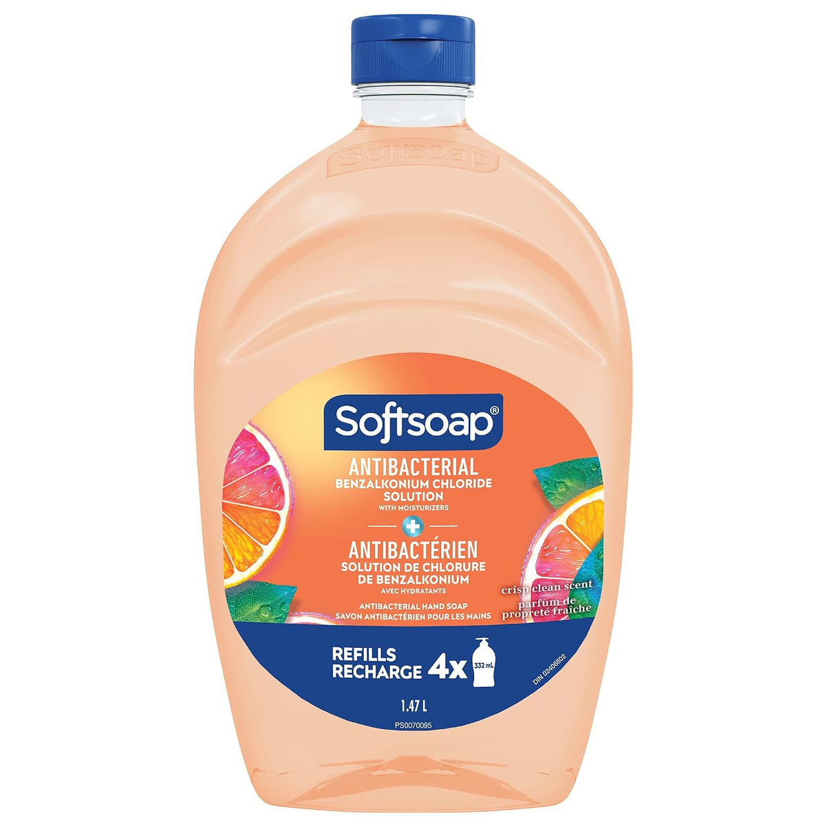 Softsoap Antibacterial Hand Soap Refill, White Tea & Berry Scent, 50 fl oz