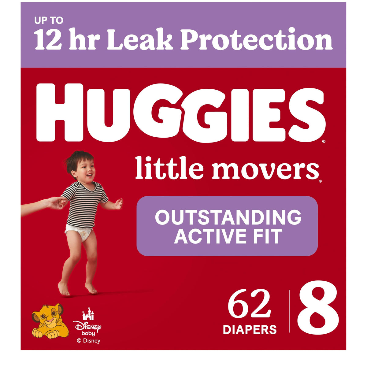 Huggies Little Movers Diapers Size 6, 84 Count