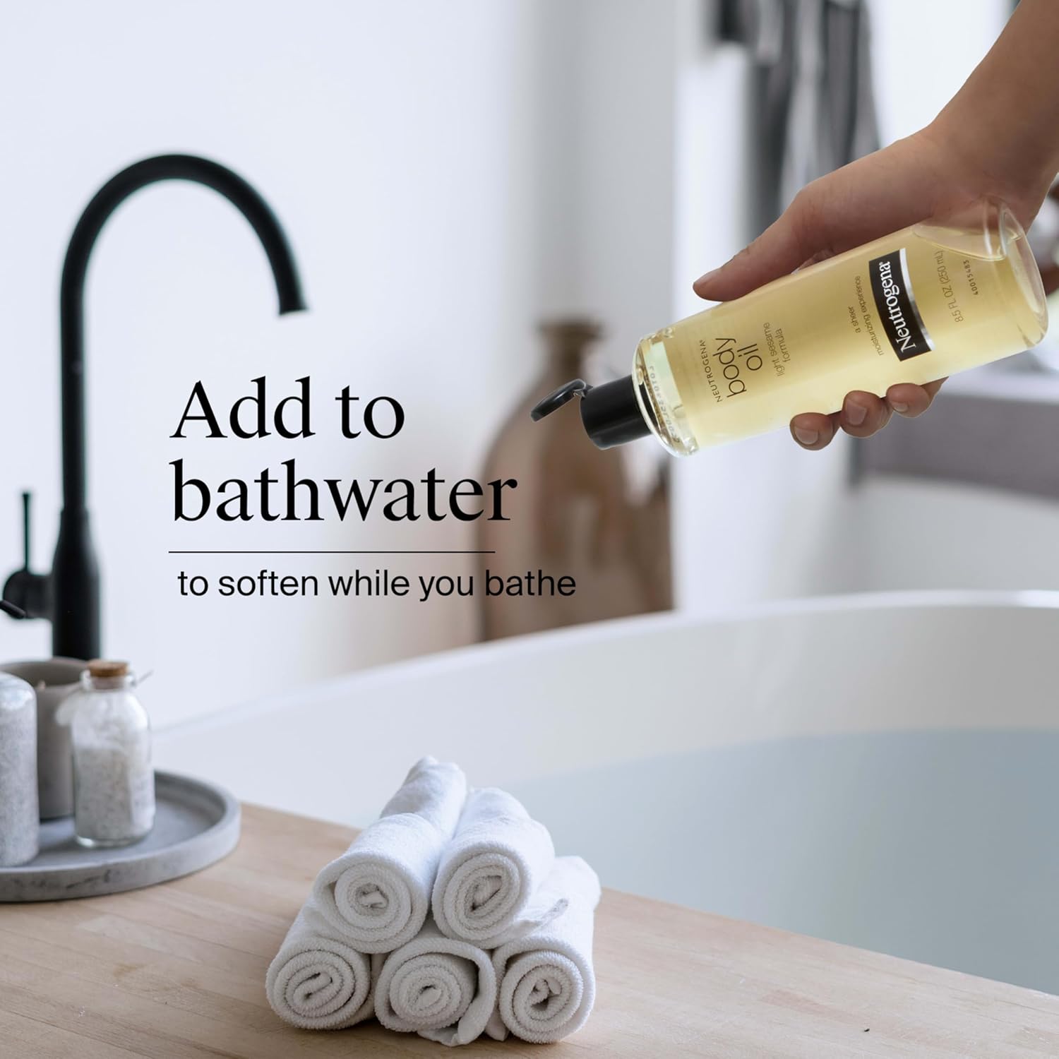 Neutrogena Body Oil – Light Sesame Formula