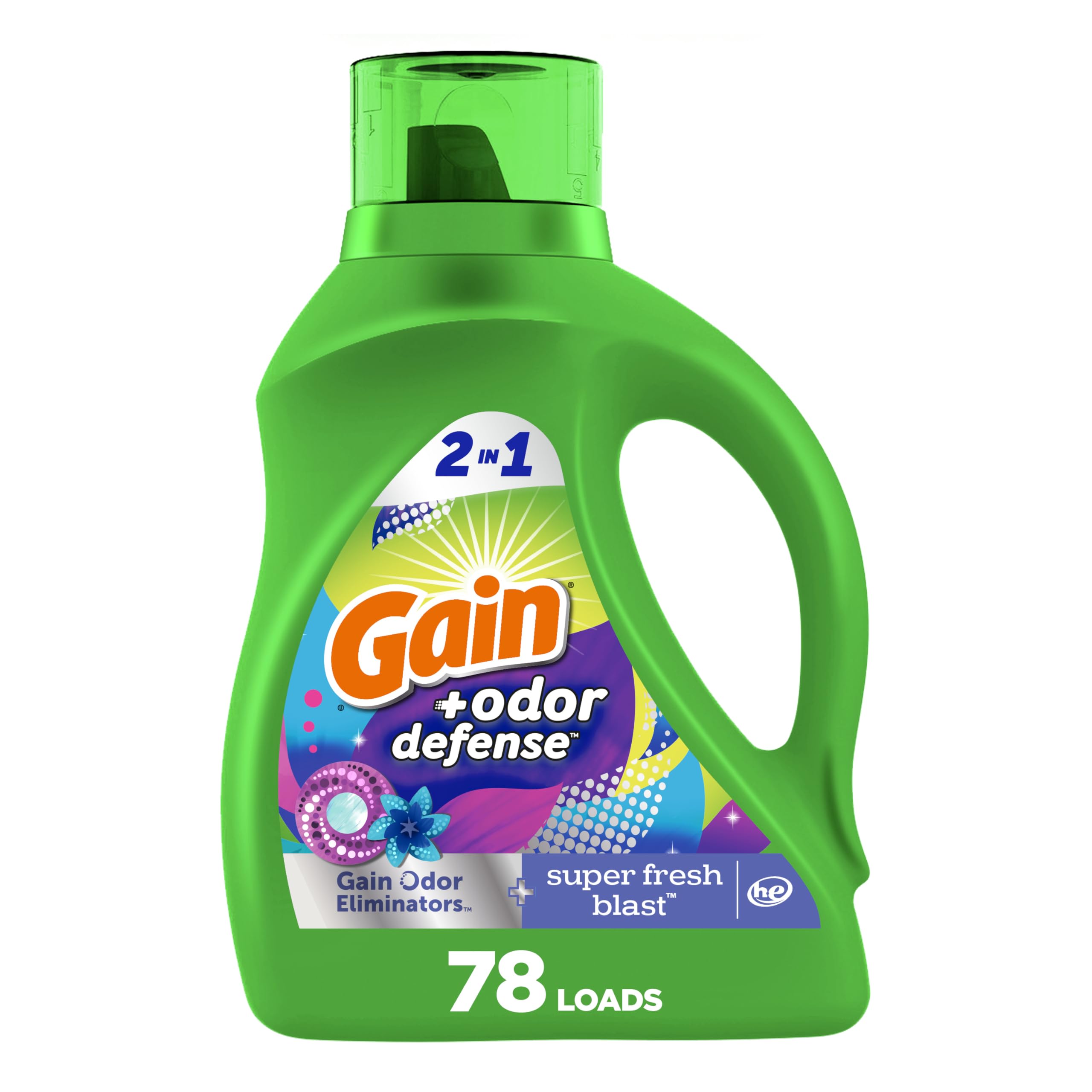 Gain Odor Defense Laundry Detergent