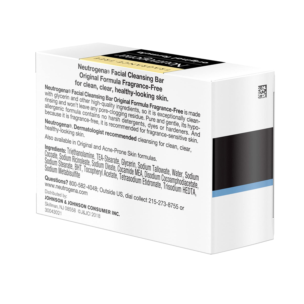 Neutrogena Original Transparent Facial Cleansing Bar, 3.5 oz