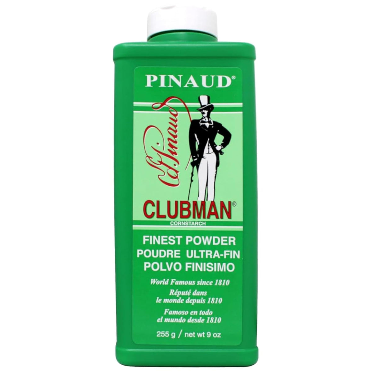 Clubman Pinaud Finest Powder, White, Skin Soothing, 4 oz