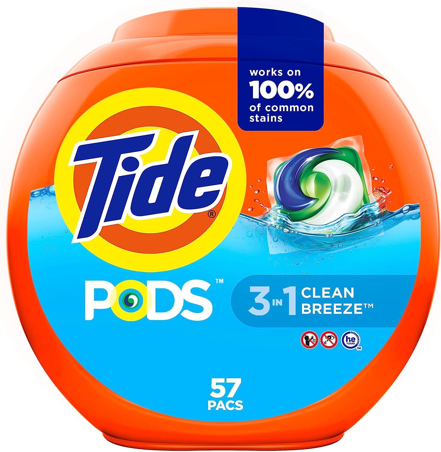 Tide PODS 3-in-1 Laundry Detergent