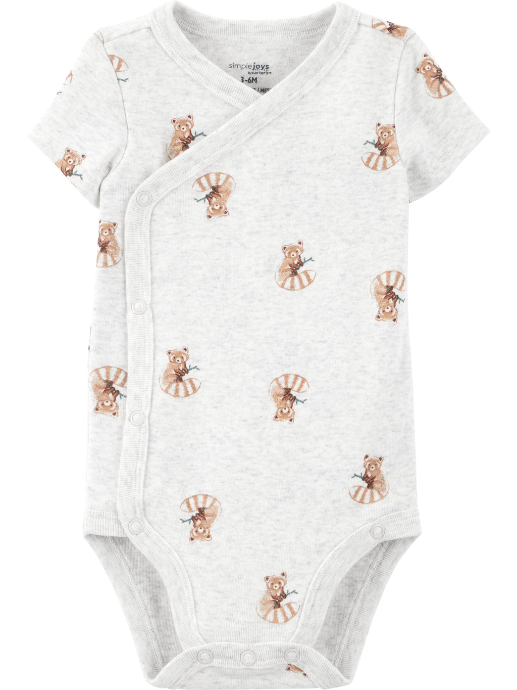 Simple Joys by Carter's Unisex Baby 5-pack Side Snap Short-sleeve Bodysuit