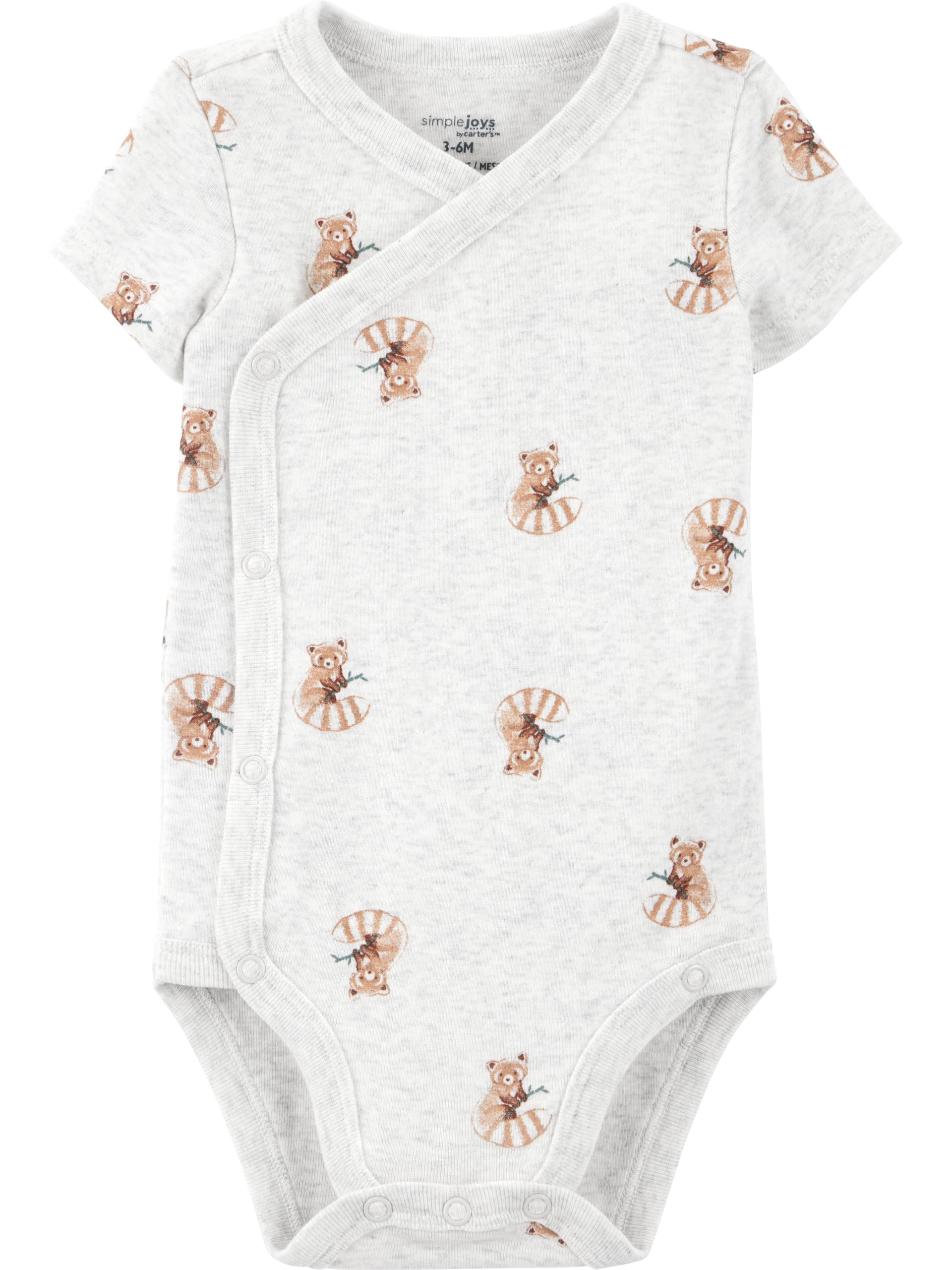 Simple Joys by Carter's Unisex Baby 5-pack Side Snap Short-sleeve Bodysuit