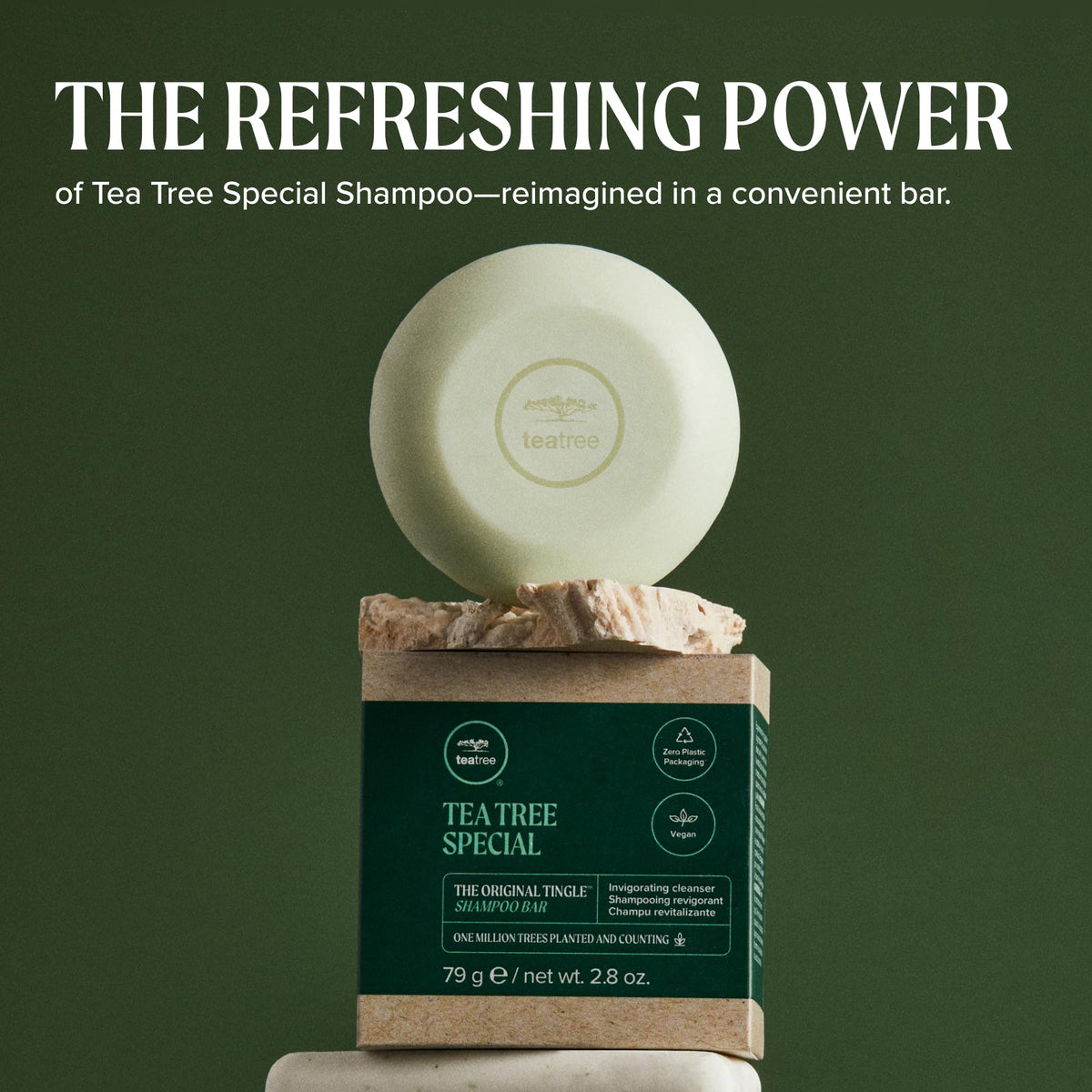 Tea Tree Special Shampoo, Deep Cleans, Refreshes Scalp, Especially Oily Hair, For All Hair Types