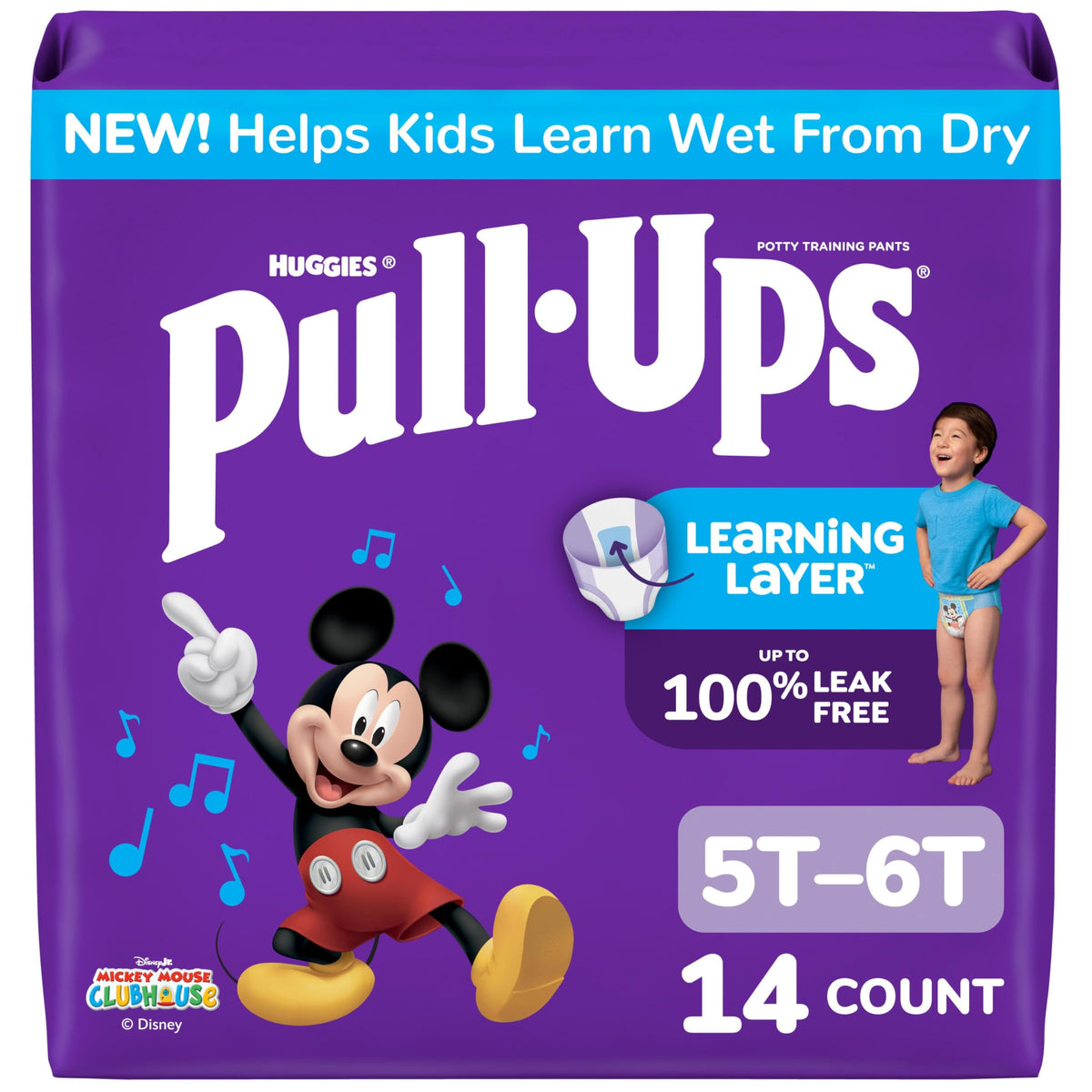 Pull-Ups Boys' Potty Training Pants, Size 3T-4T, 112 Count